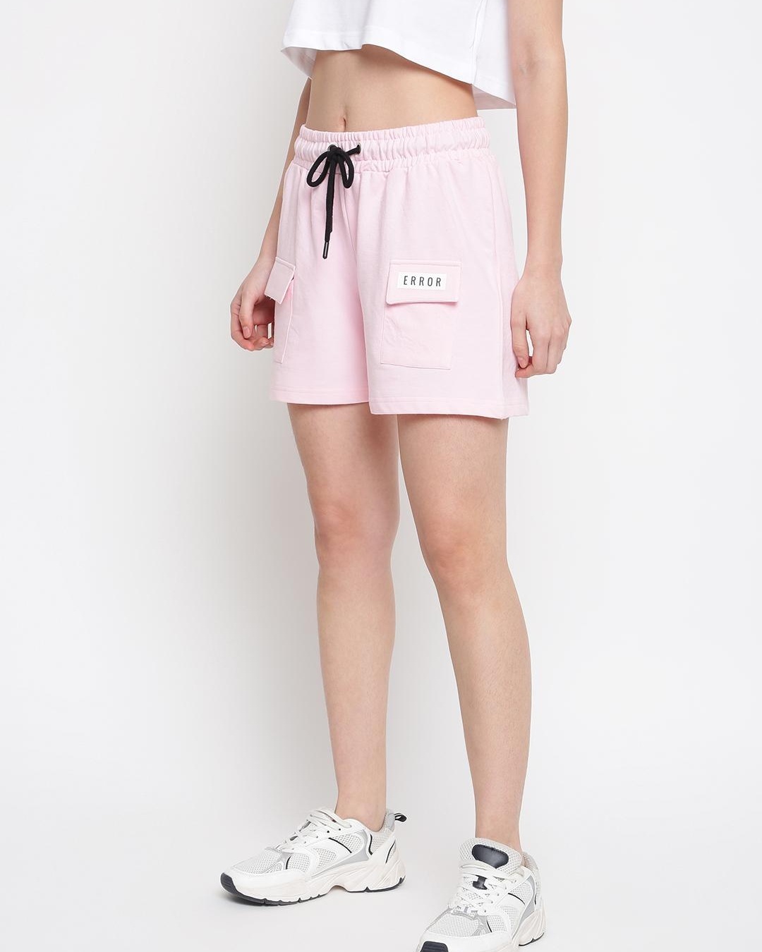 Shop Women's Pink Shorts-Back