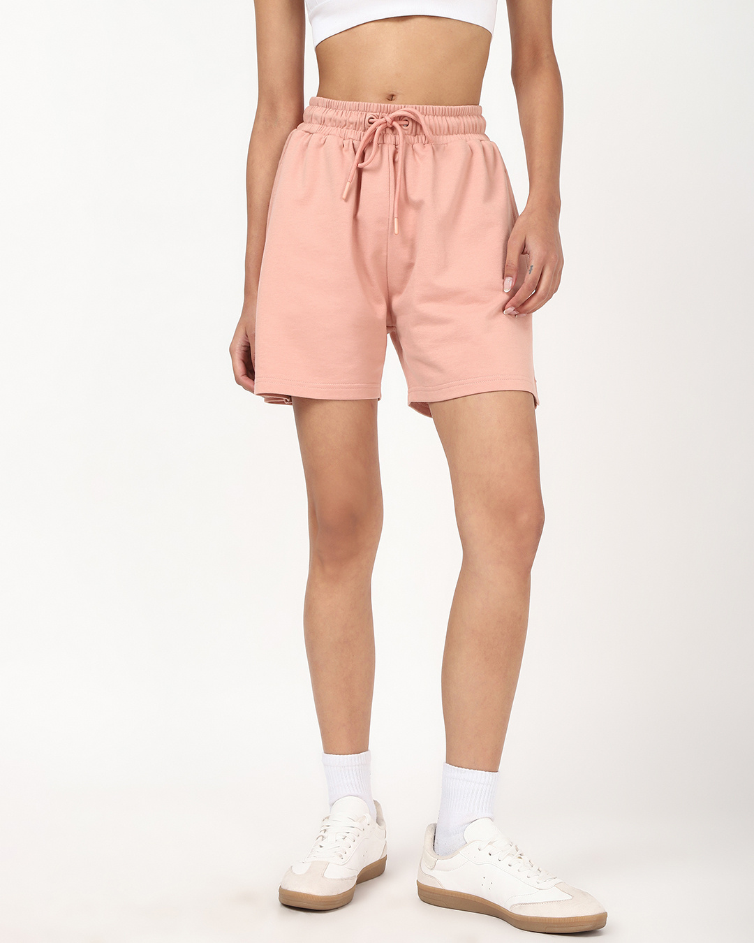Shop Women's Pink Shorts-Back