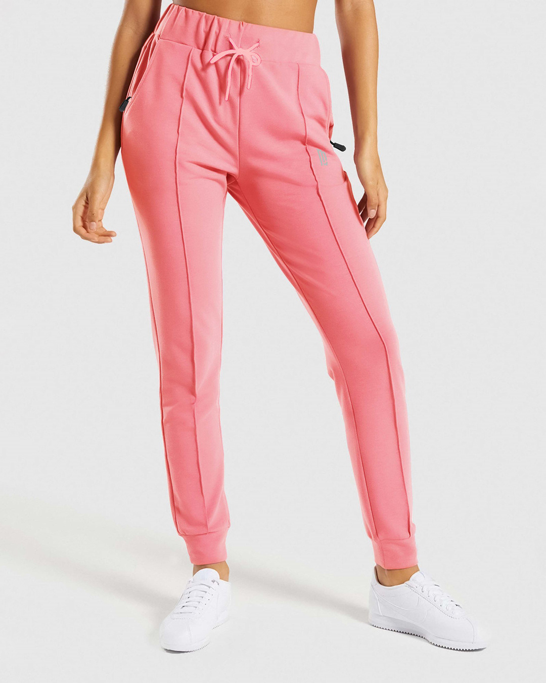 Buy Women's Pink Slim Fit Joggers Online at Bewakoof