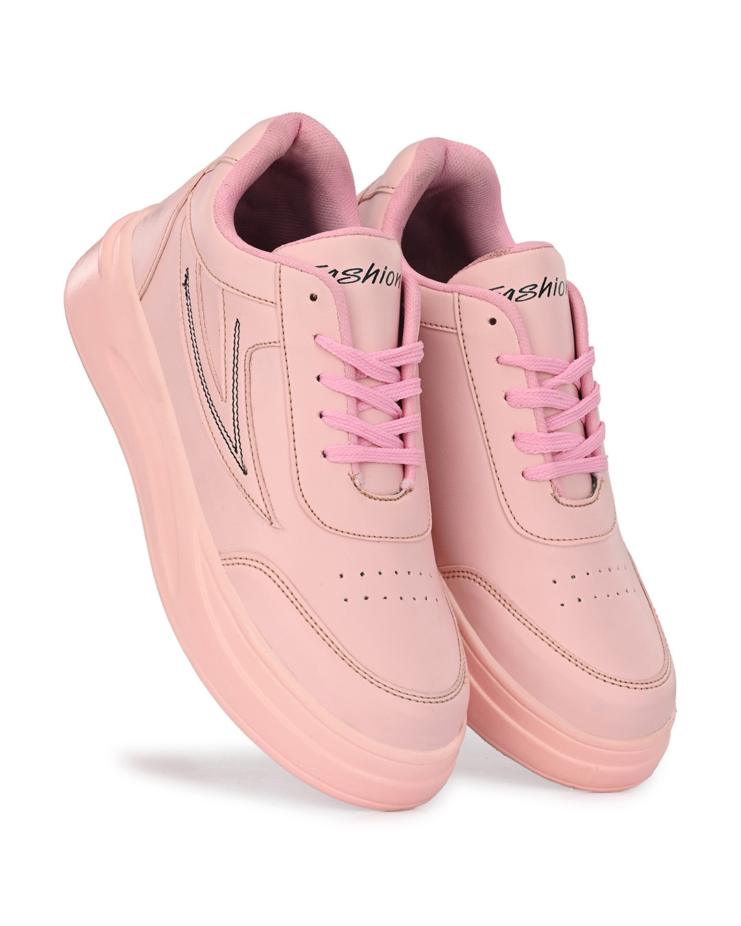 Shop Women's Pink Sneakers-Back