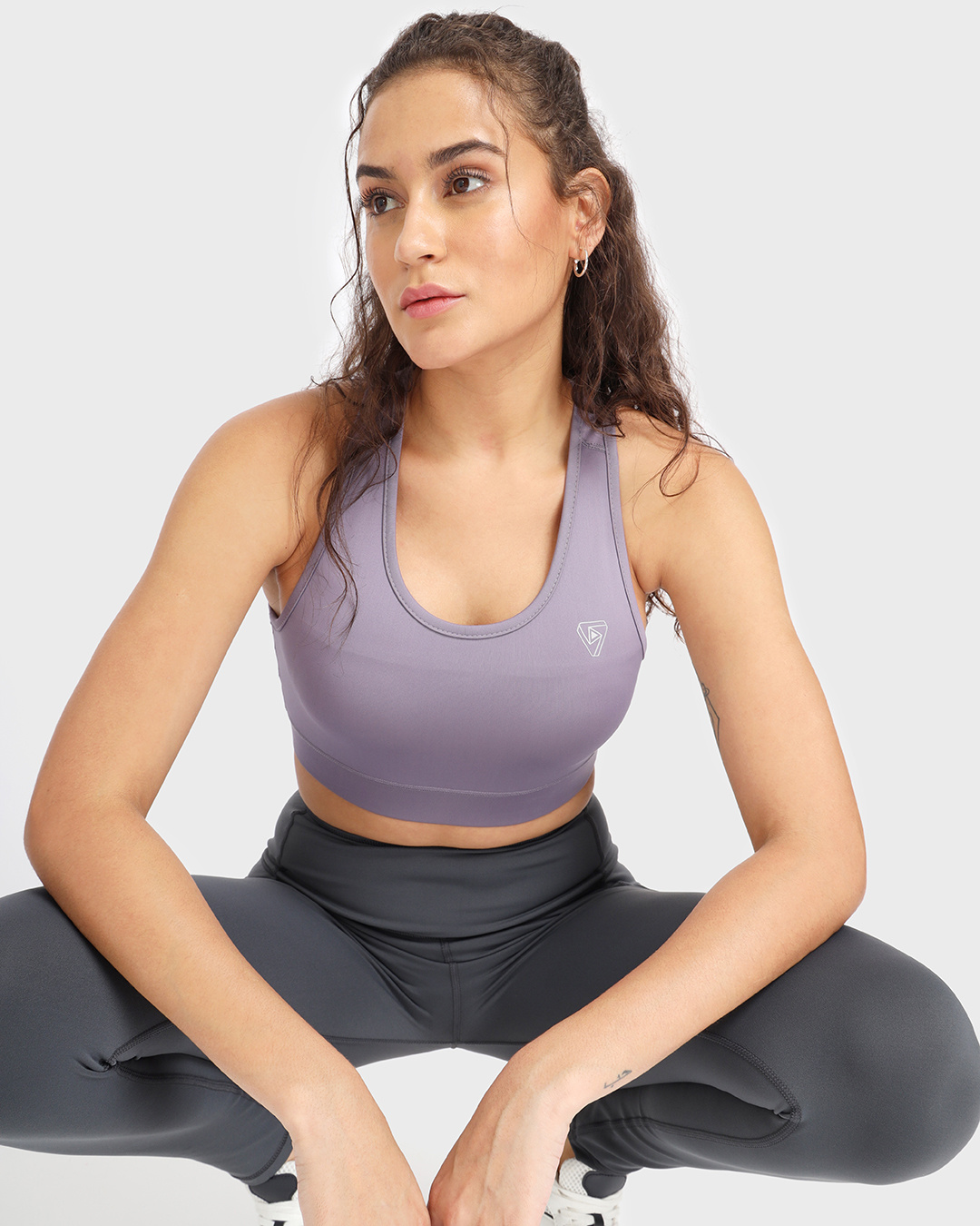 Buy Women's Purple Sports Bra Online in India at Bewakoof