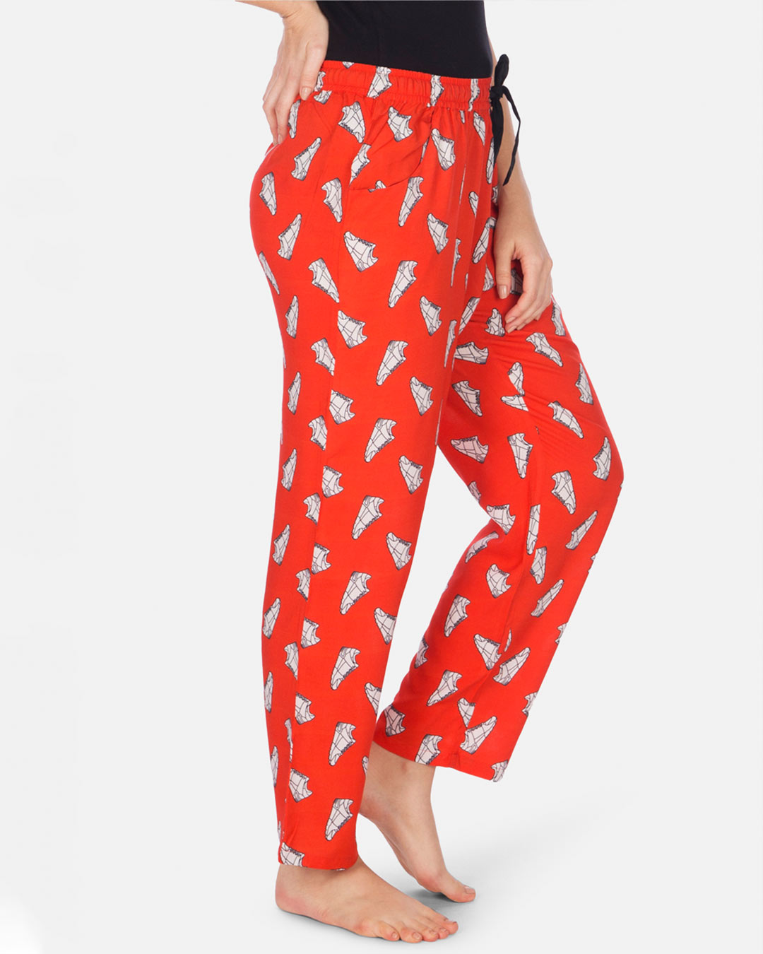 Shop Women's Pyjamas Sneakers Red-Back