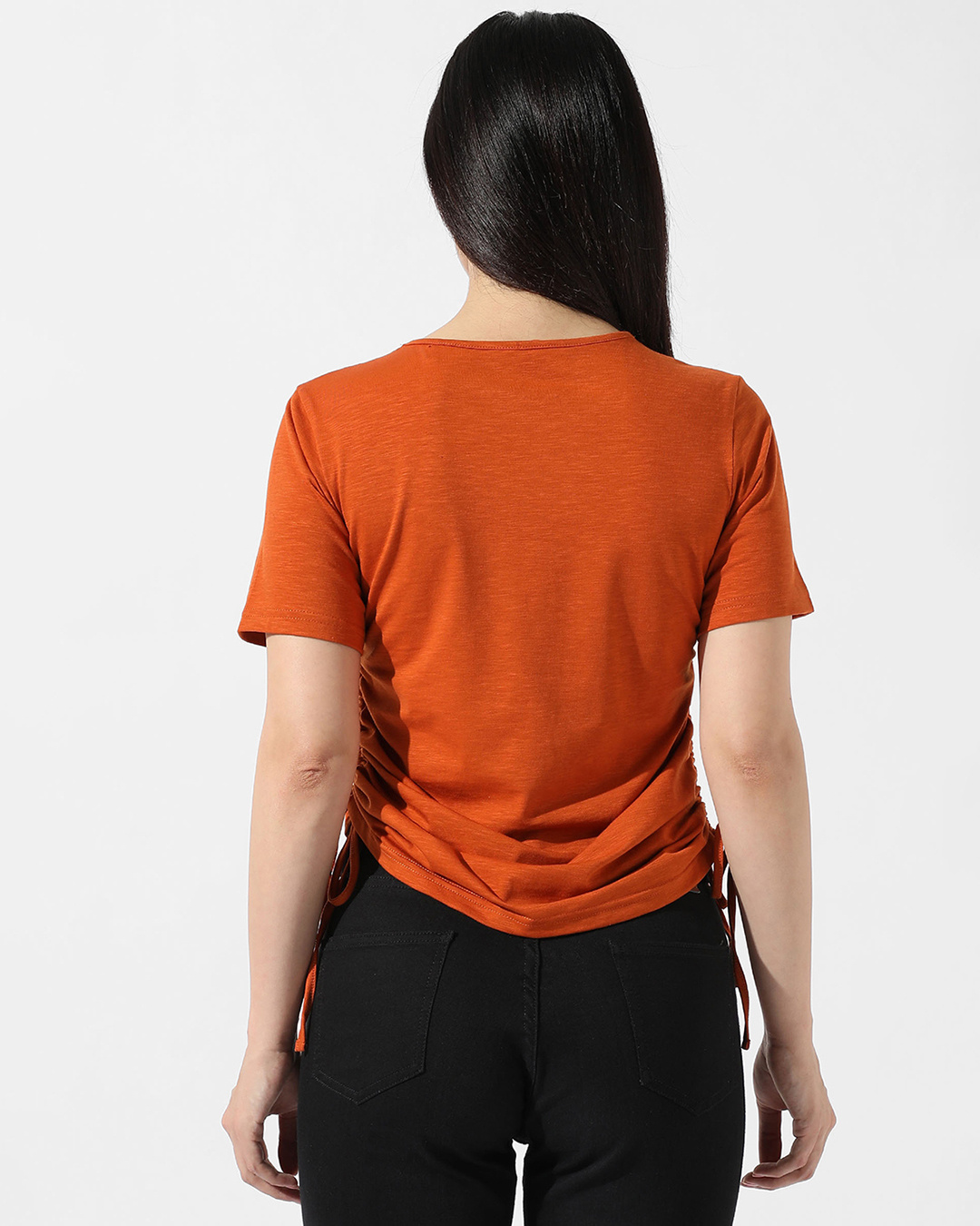 Shop Women's Rust Orange Top-Back