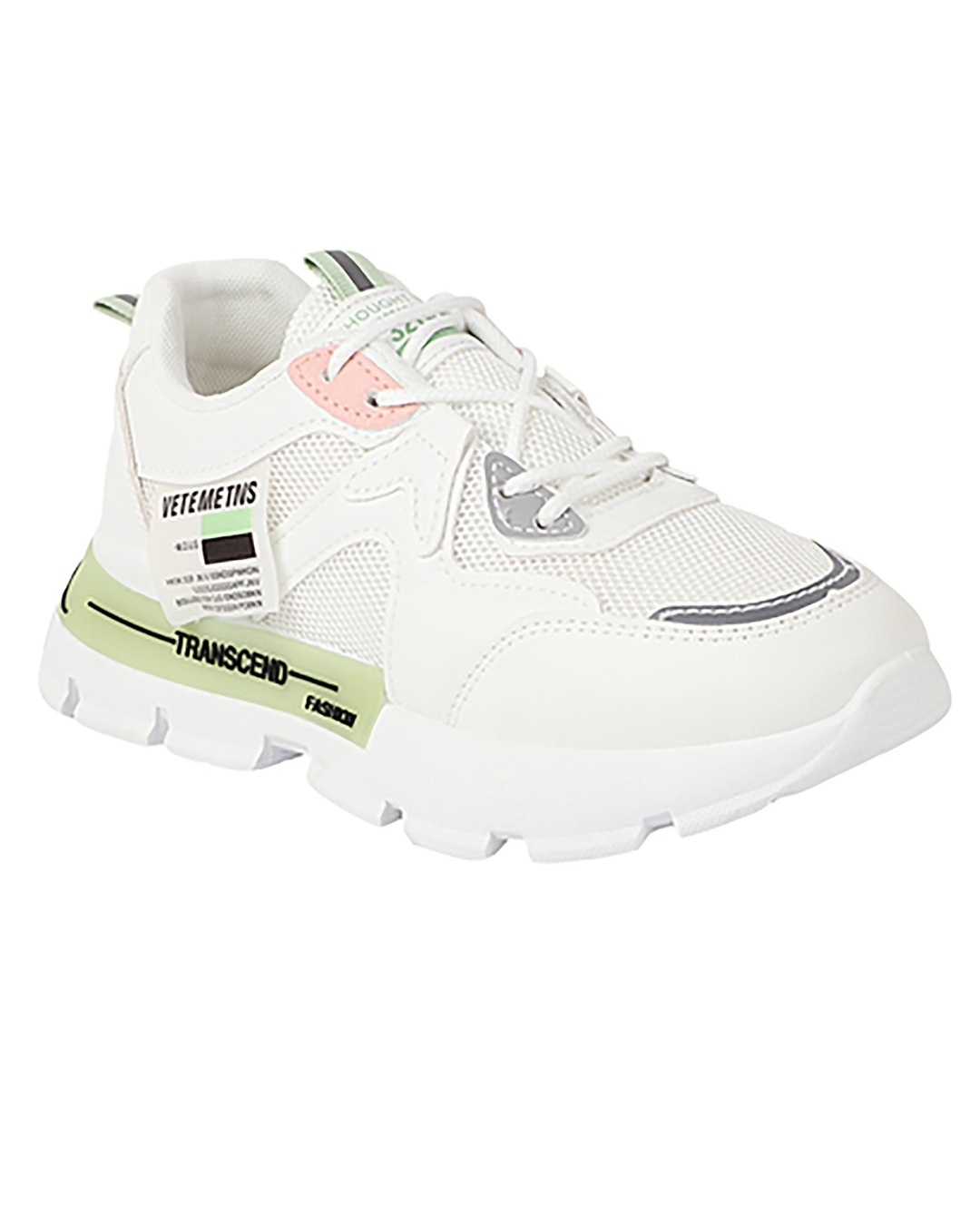 Shop Women's White and Green Breda Sky Casual Shoes-Back