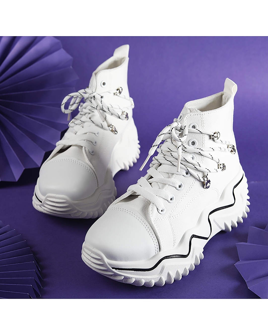 Shop Women's White Casual Shoes-Back