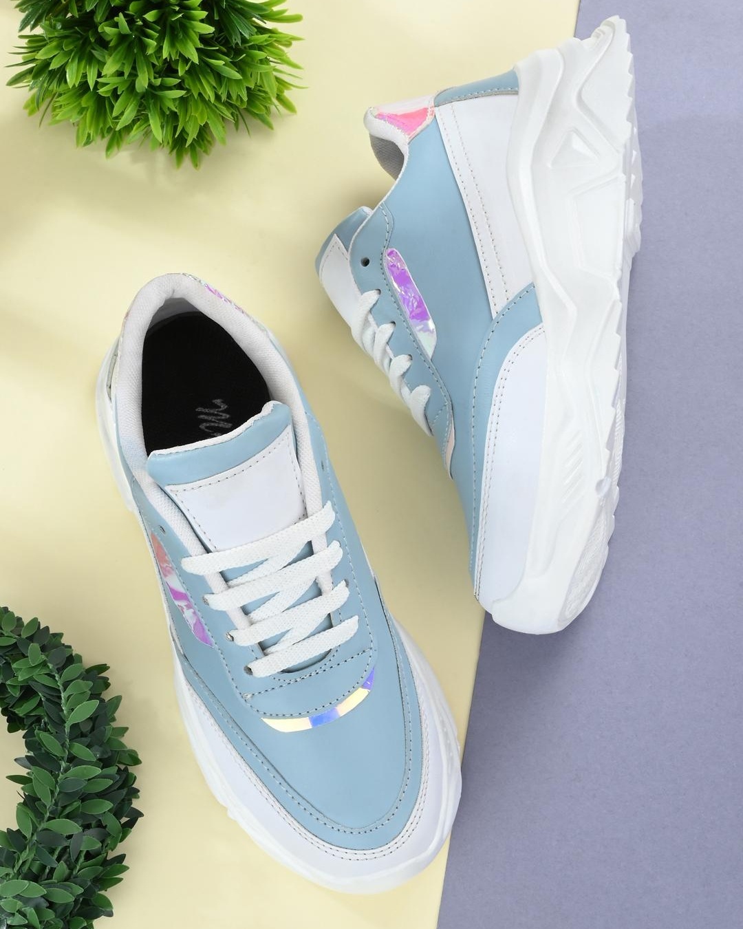 colour block sneakers womens