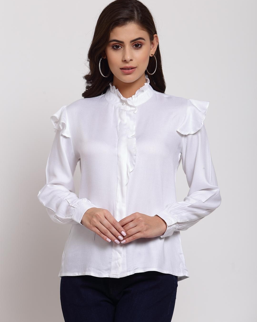 Buy Women's White Shirt for Women Online at Bewakoof