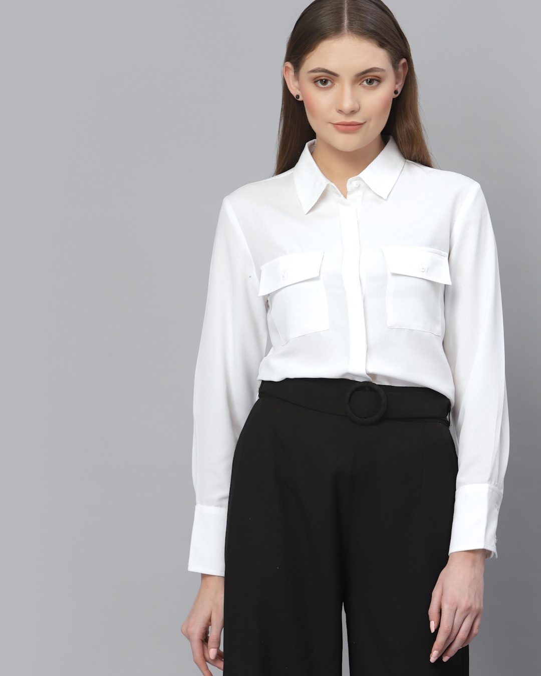 Buy Women's White Shirt Online at Bewakoof