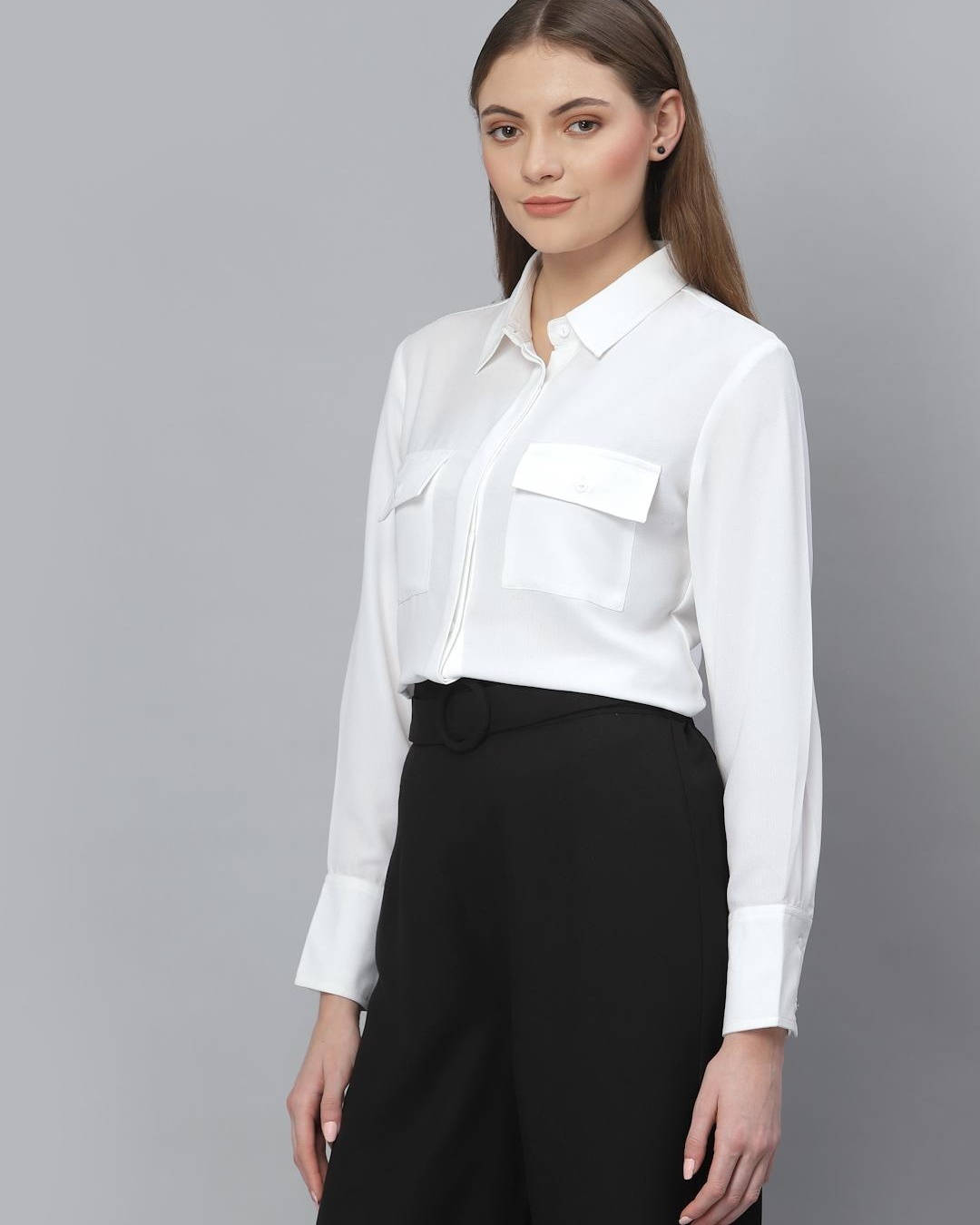 Shop Women's White Shirt-Back