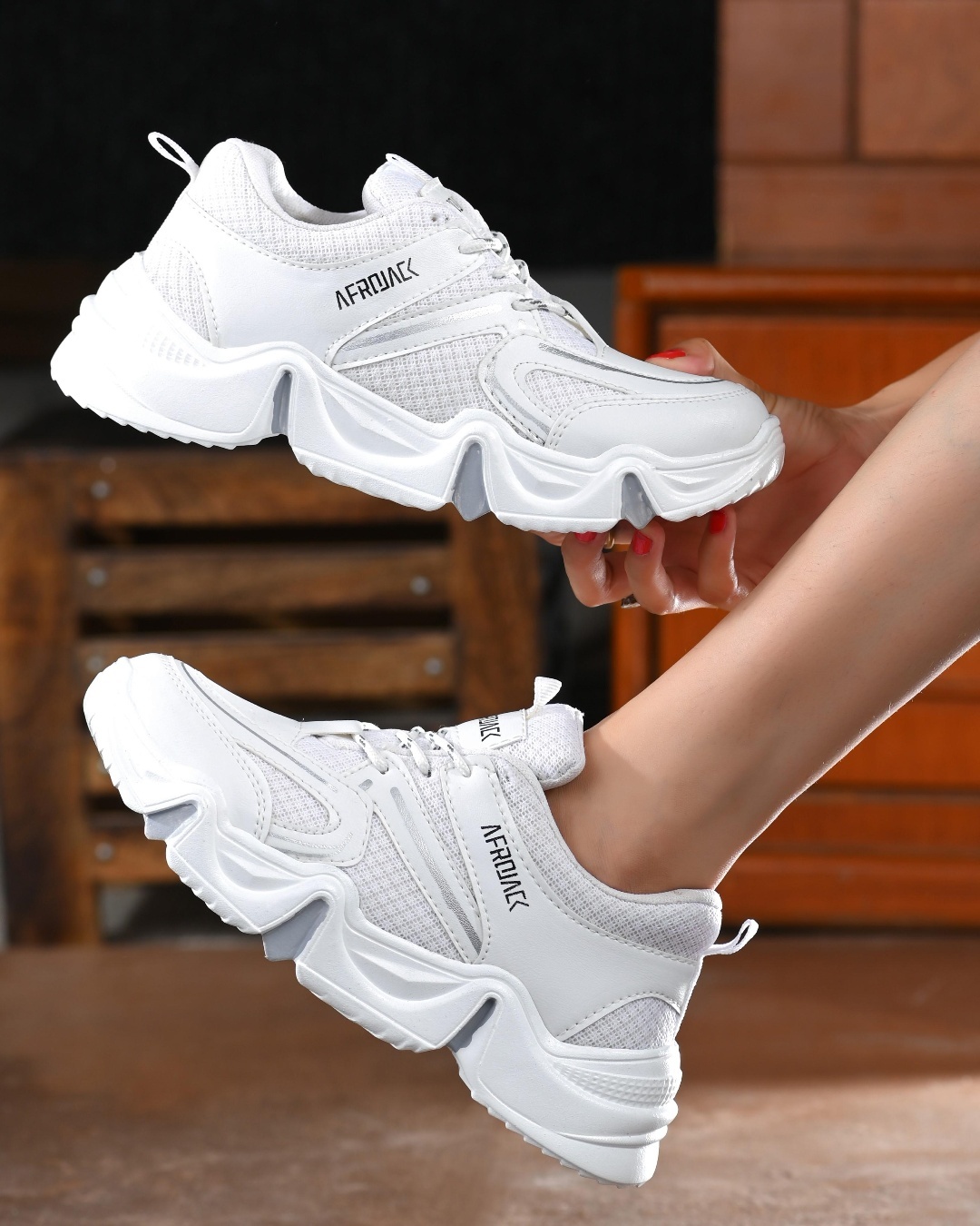 Buy Women's White Sneakers Online in India at Bewakoof