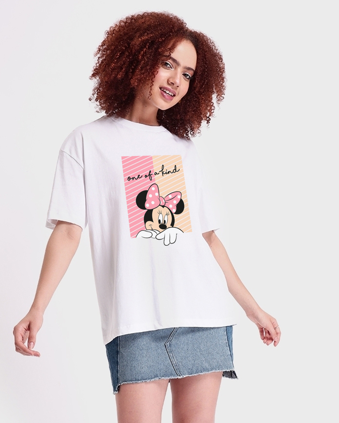 Mindy Oversized T-Shirt - Pebble