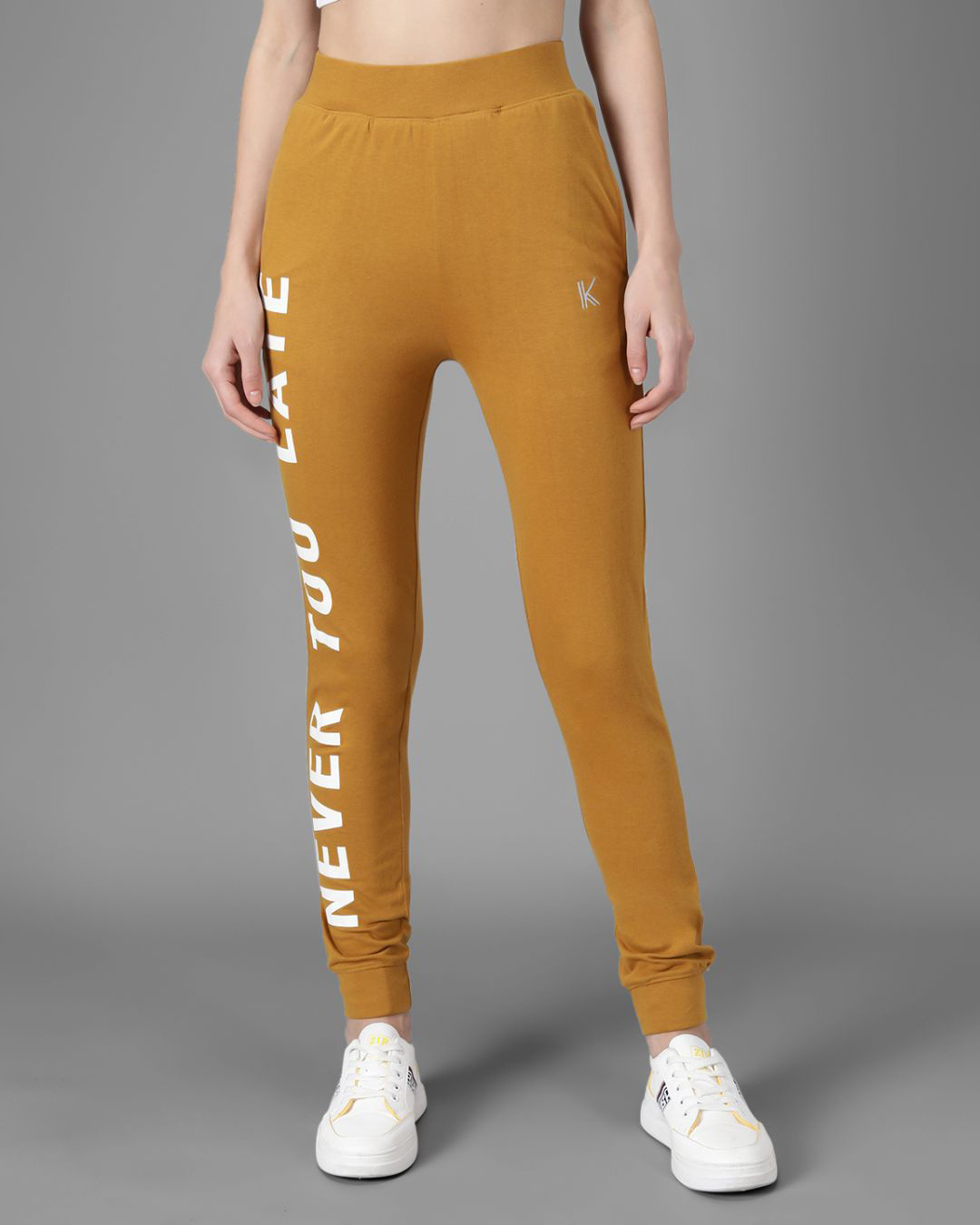 lemon yellow joggers