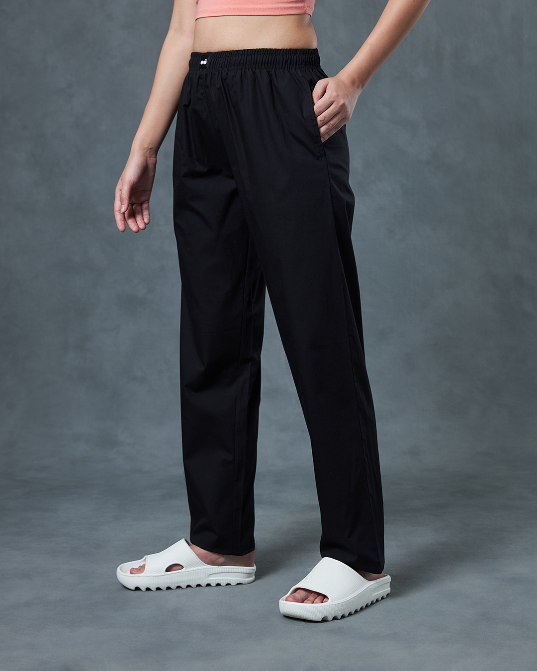 Shop Women's Black Pyjamas-Back