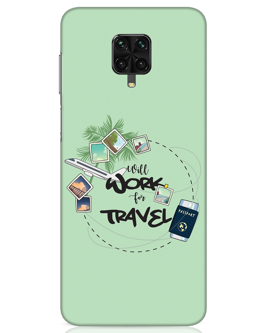 Buy Work For Travel Designer Hard Cover For Xiaomi Poco M2 Pro Online In India At Bewakoof 7456