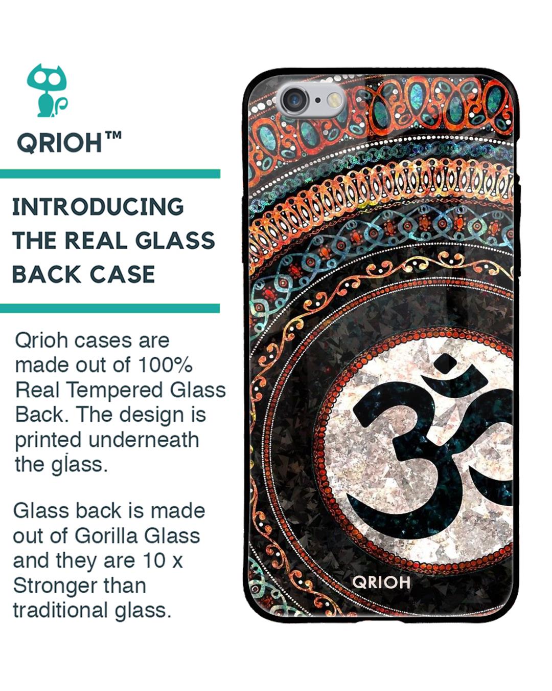 Shop Worship Printed Premium Glass Cover For iPhone 6 (Impact Resistant, Matte Finish)-Back