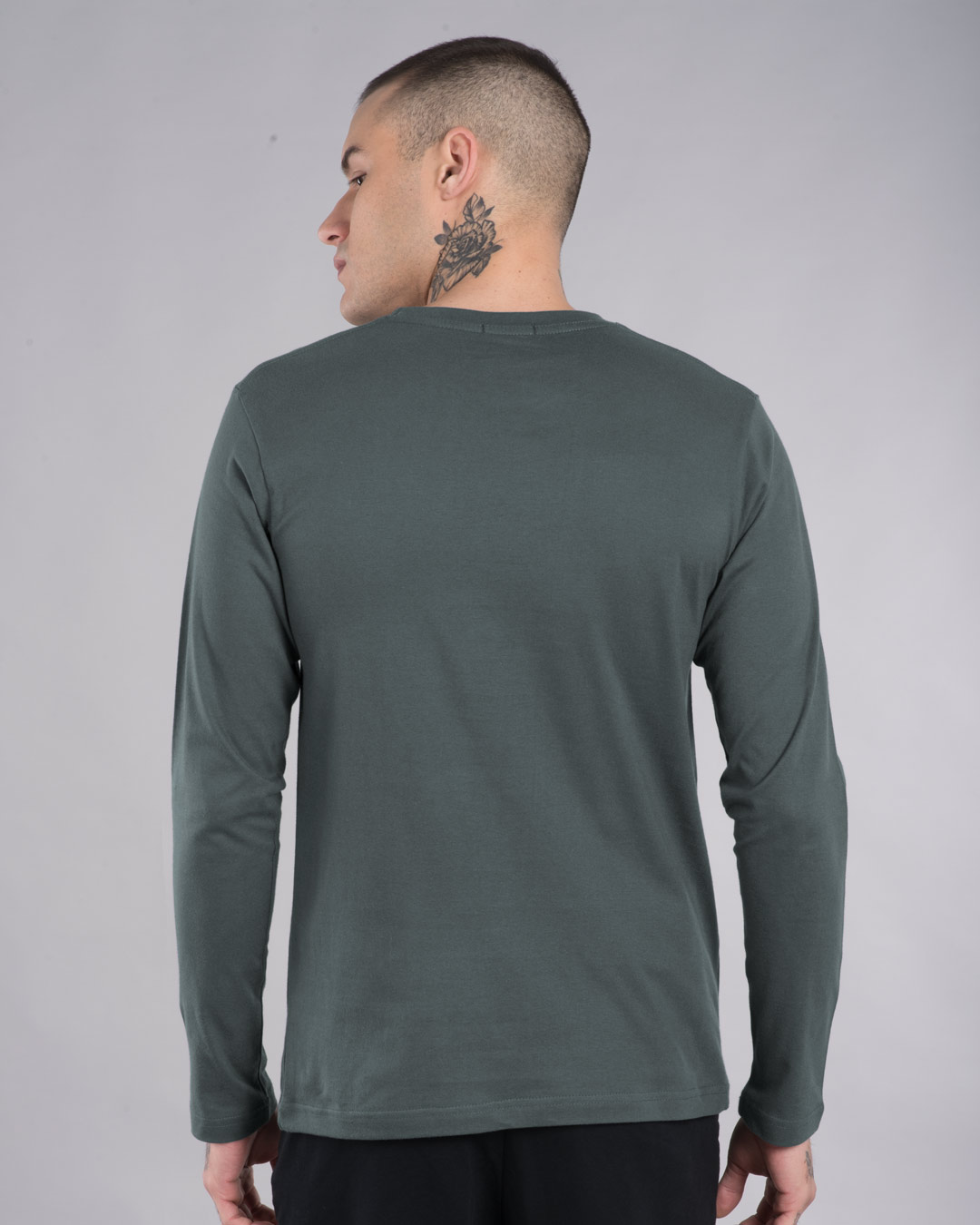 Shop Xx Smiley Full Sleeve T-Shirt-Back