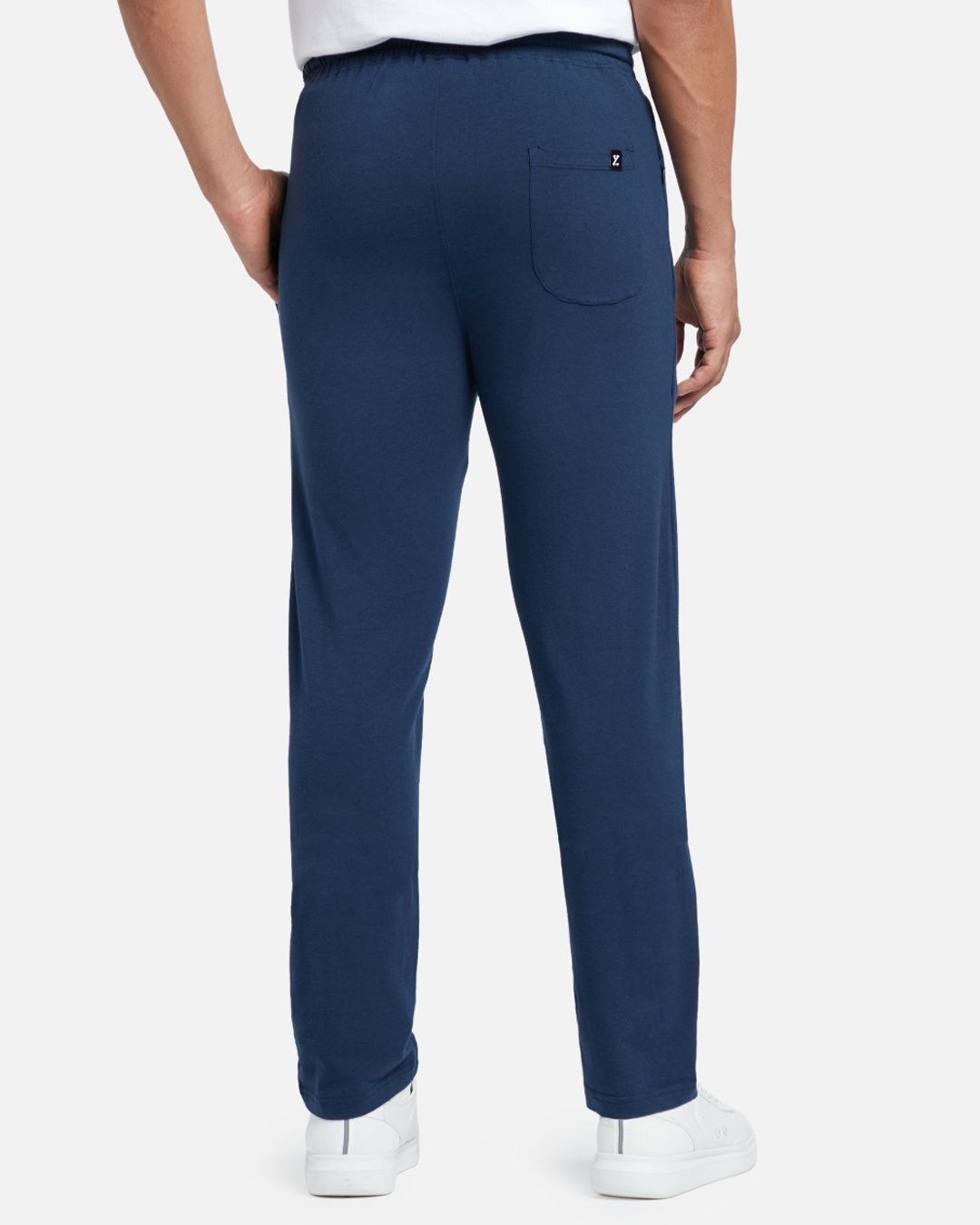 Shop Men's Multicolor Mid Rise Regular Fit Pyjama (Pack Of 2)-Back
