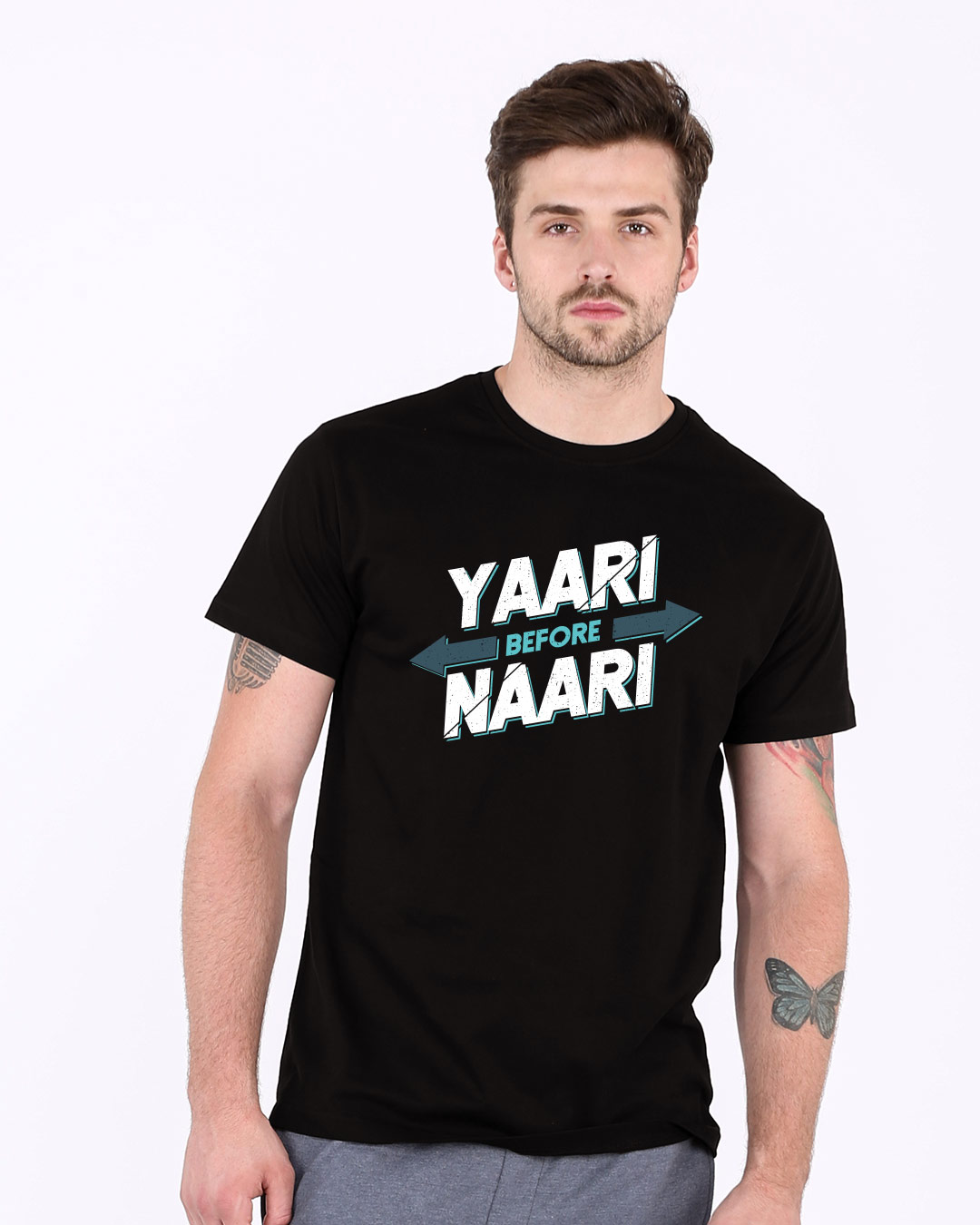 Shop Yaari Half Sleeve T-Shirt-Back