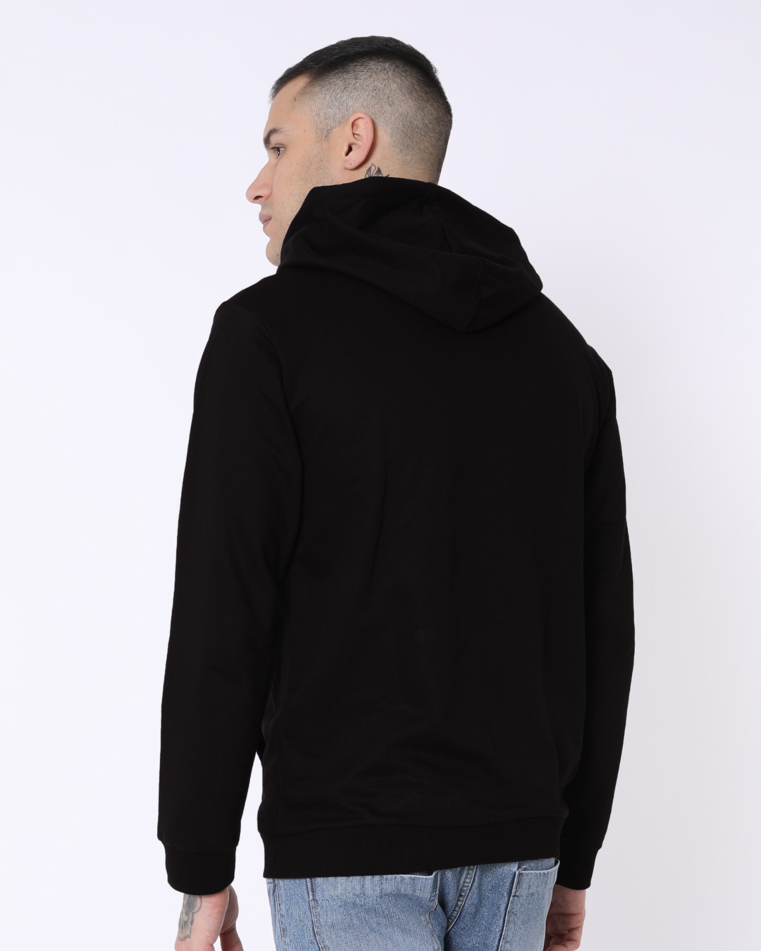 Shop Yin Yang Fleece Hoodies-Back