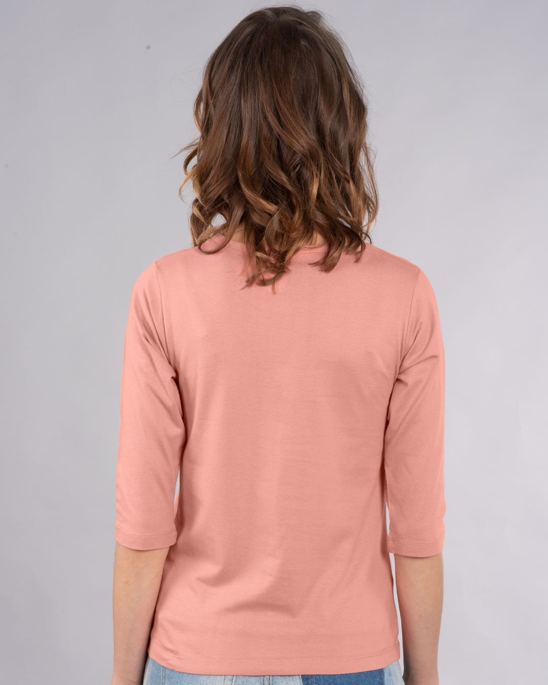 Shop Young And Wild Round Neck 3/4th Sleeve T-Shirt-Back