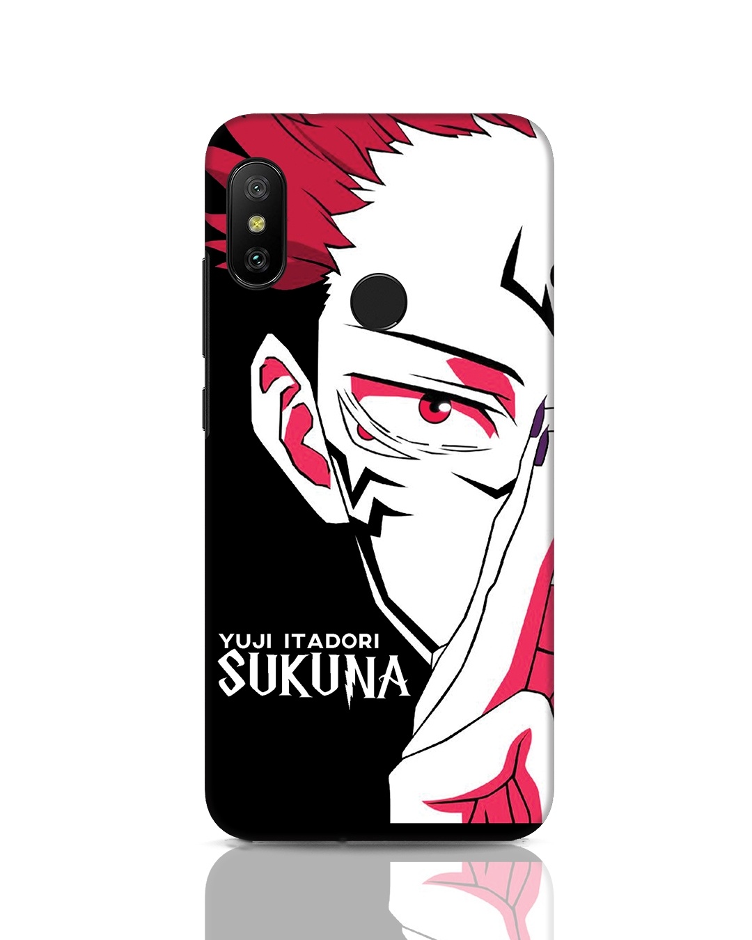 Buy Yuji Aka Sukuna Designer Hard Cover For Xiaomi Redmi Note 6 Pro Online In India At Bewakoof 5704