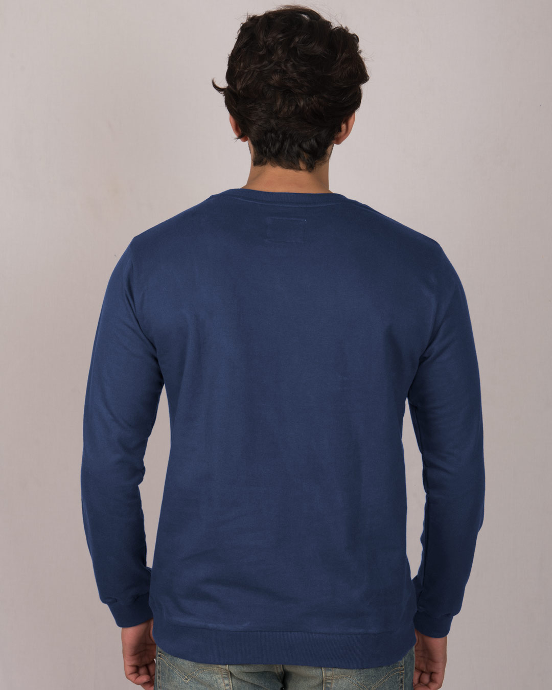Shop Zindagi Mei Mauj Fleece Light Sweatshirt-Back