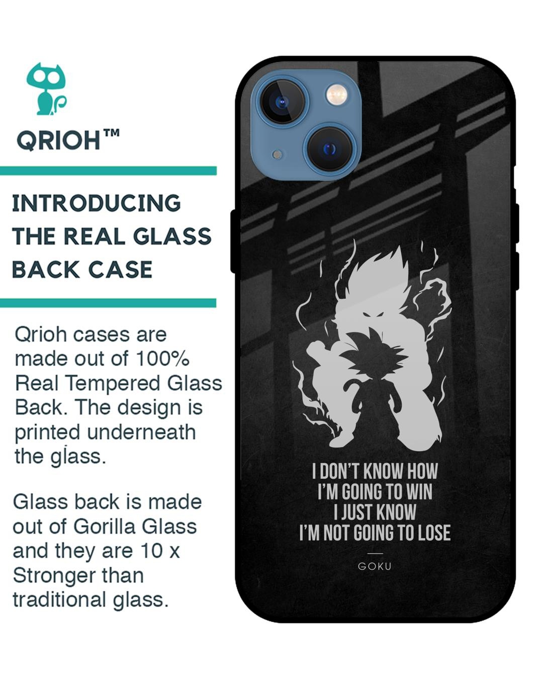 Shop Ace One Piece Premium Glass Case for Apple iPhone 13 (Shock Proof,Scratch Resistant)-Back