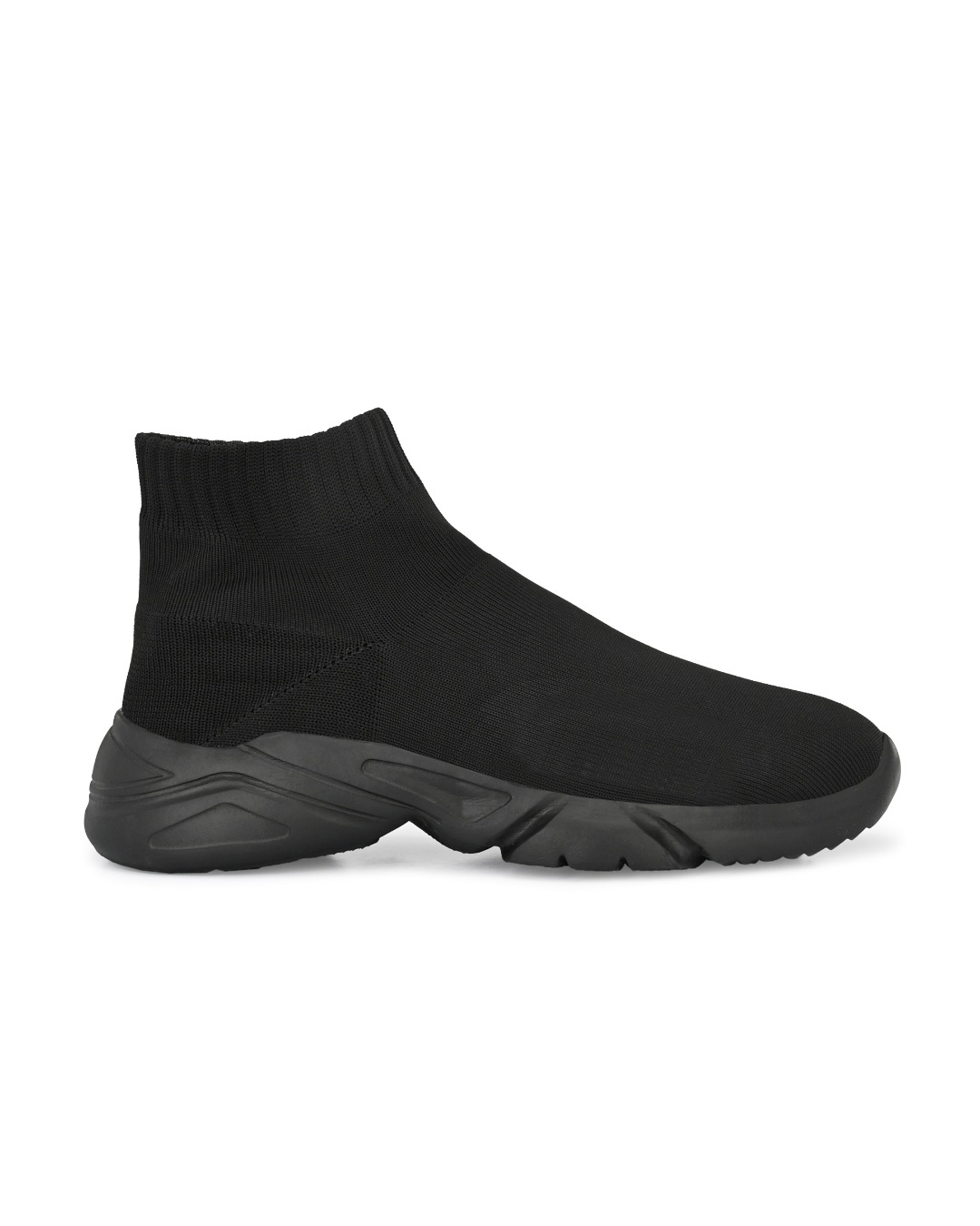 Buy Afrojack Men's Black High Top Boots Online in India at Bewakoof