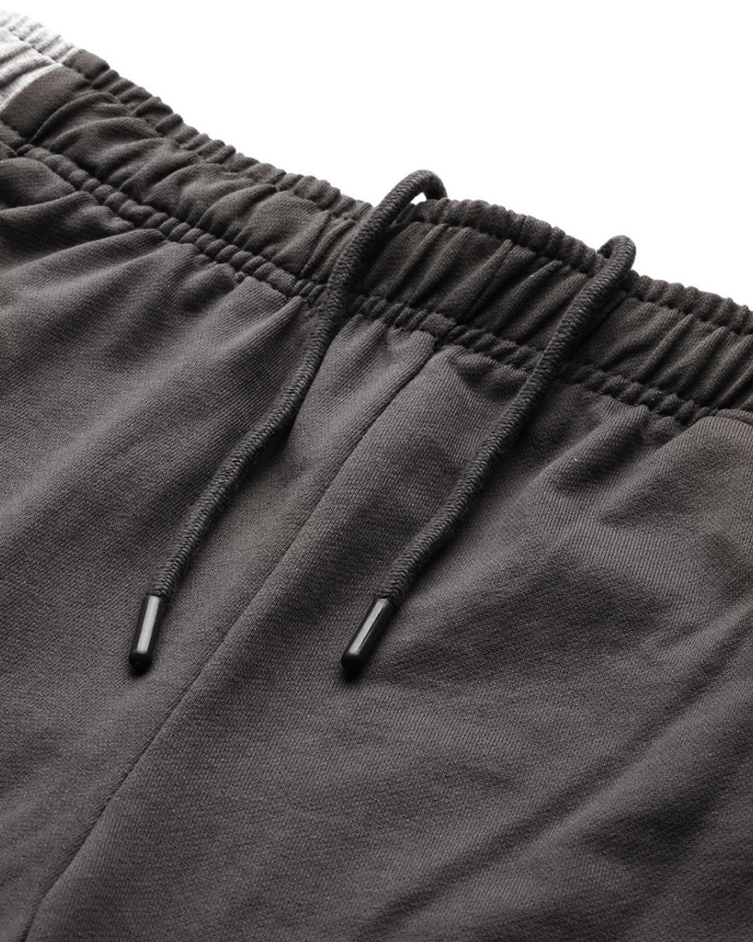 Shop Men Grey Colourblocked Track Pants-Full