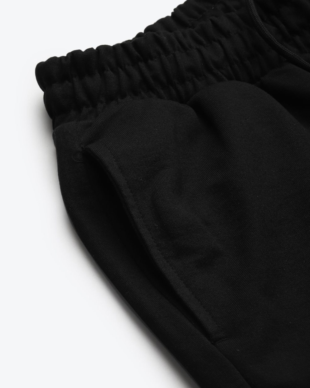 Shop Women Black Solid Track Pants