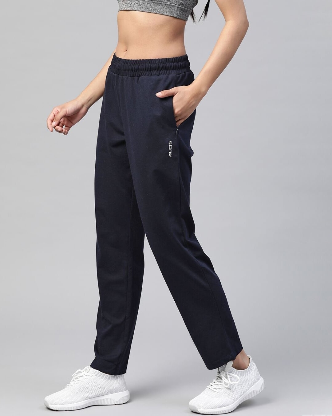 knitted track pants