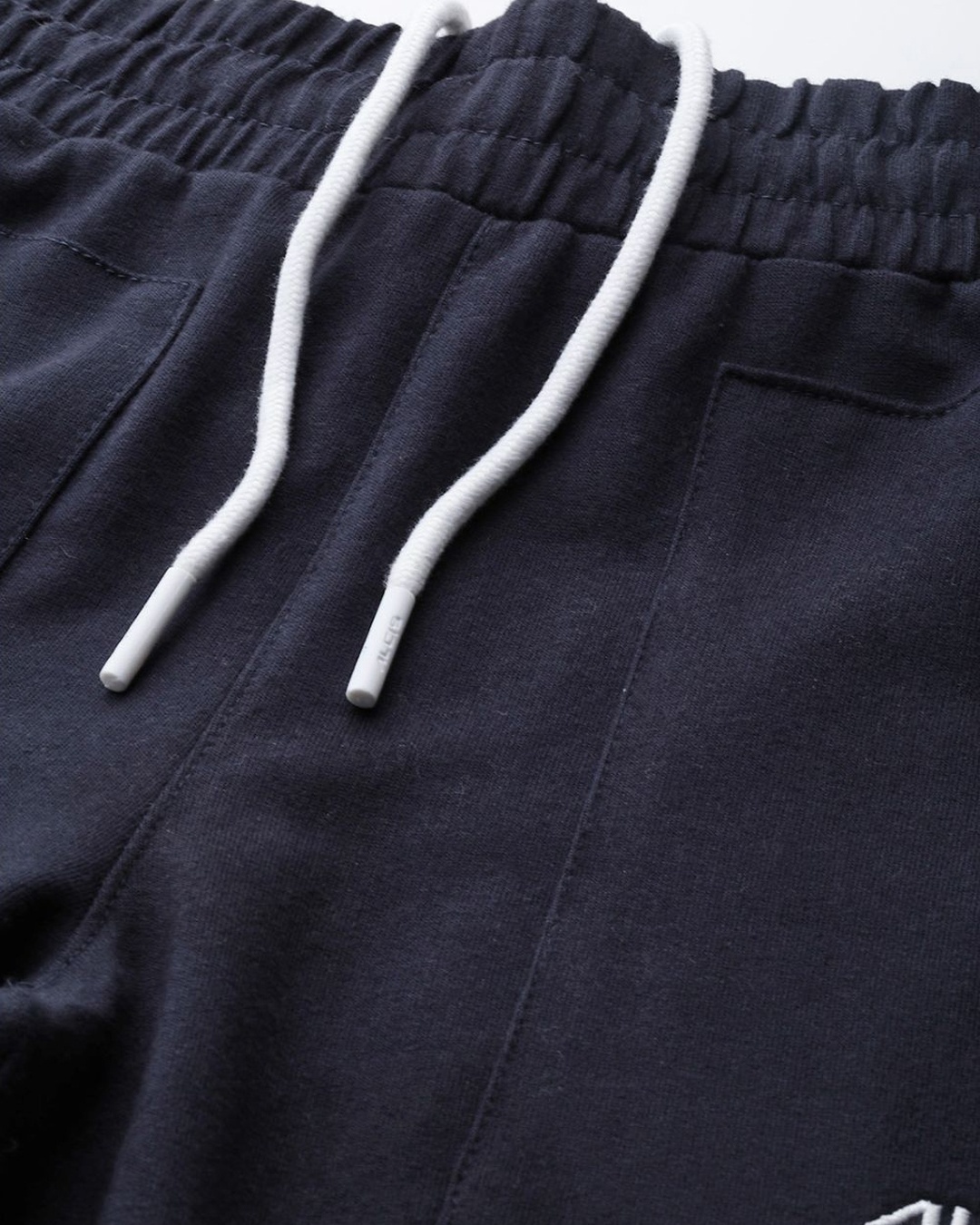 Shop Women Navy Blue Solid Track Pants-Full