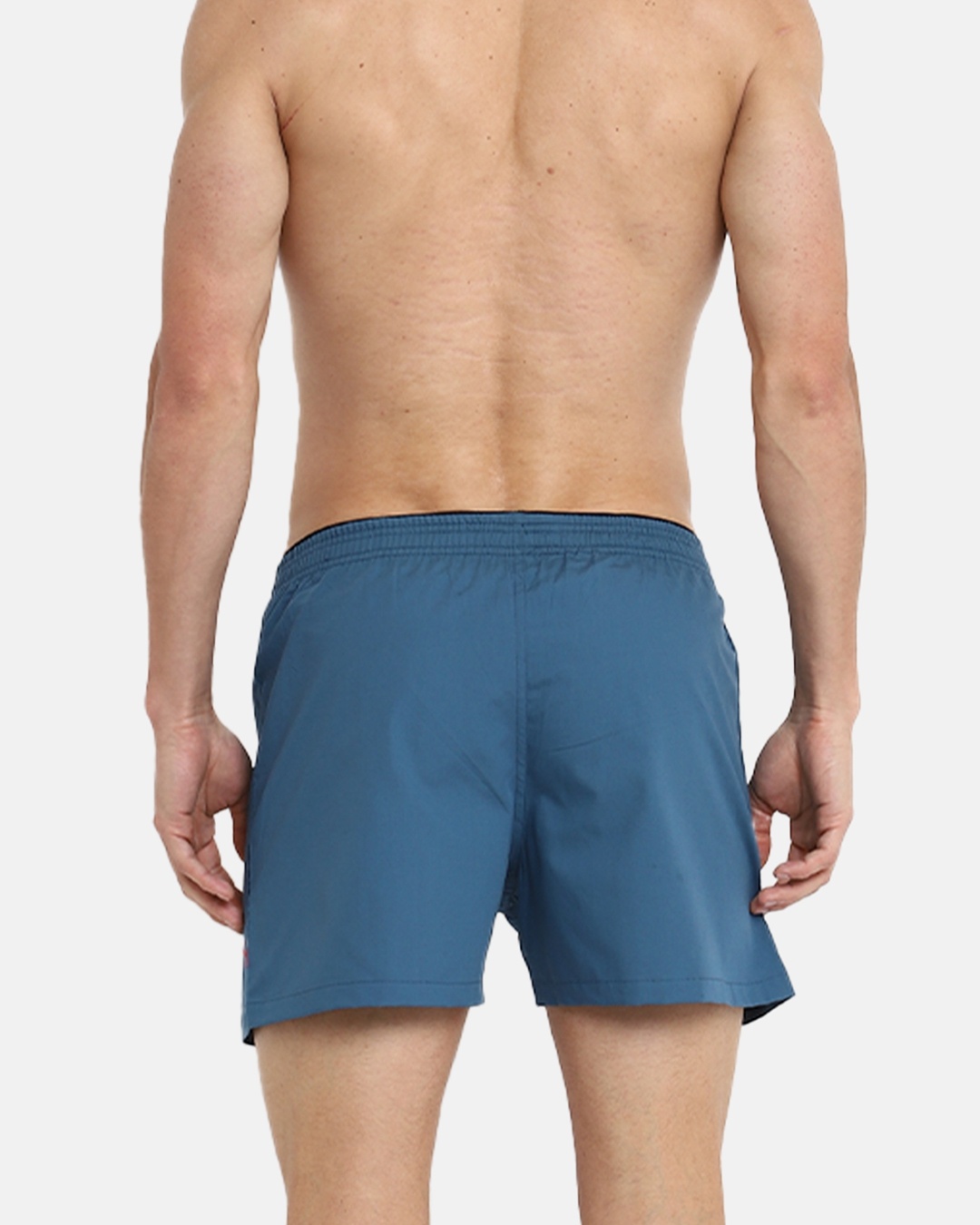 Shop Men's Blue Cotton Boxers-Design