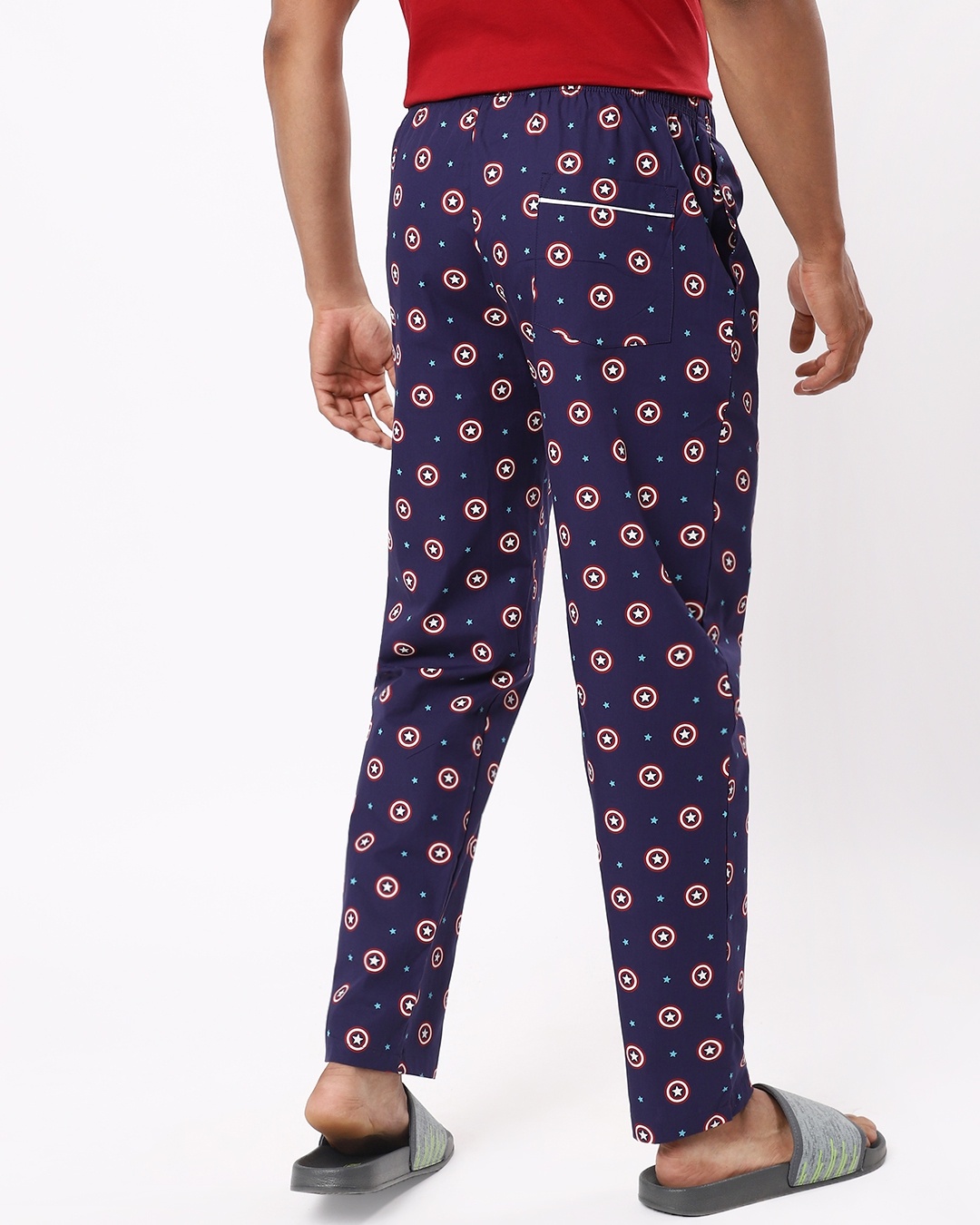 Shop America Shield All Over Printed Pyjama (AVL)-Design