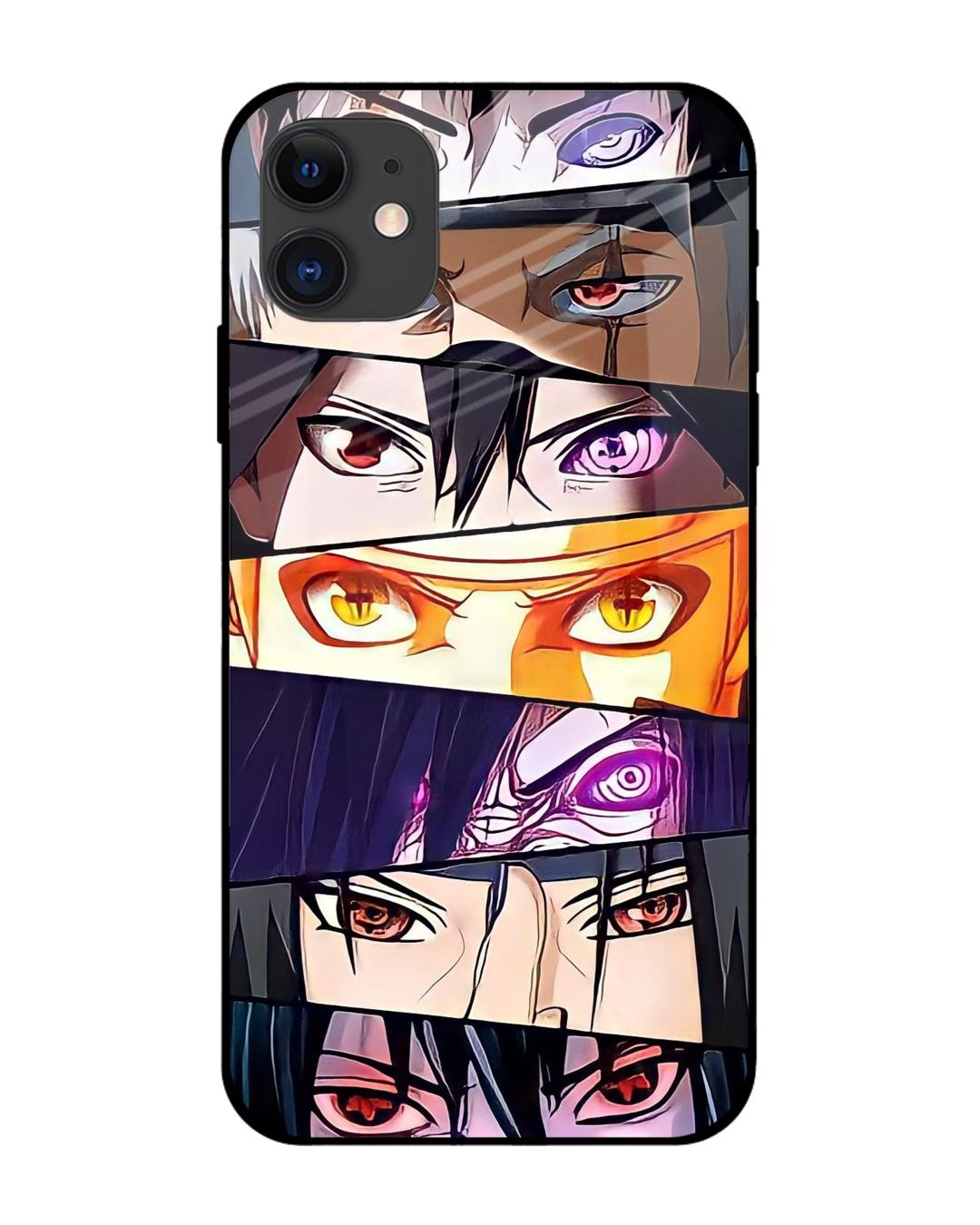 Anime Naruto Aesthetic Glass Back Case for iPhone 12