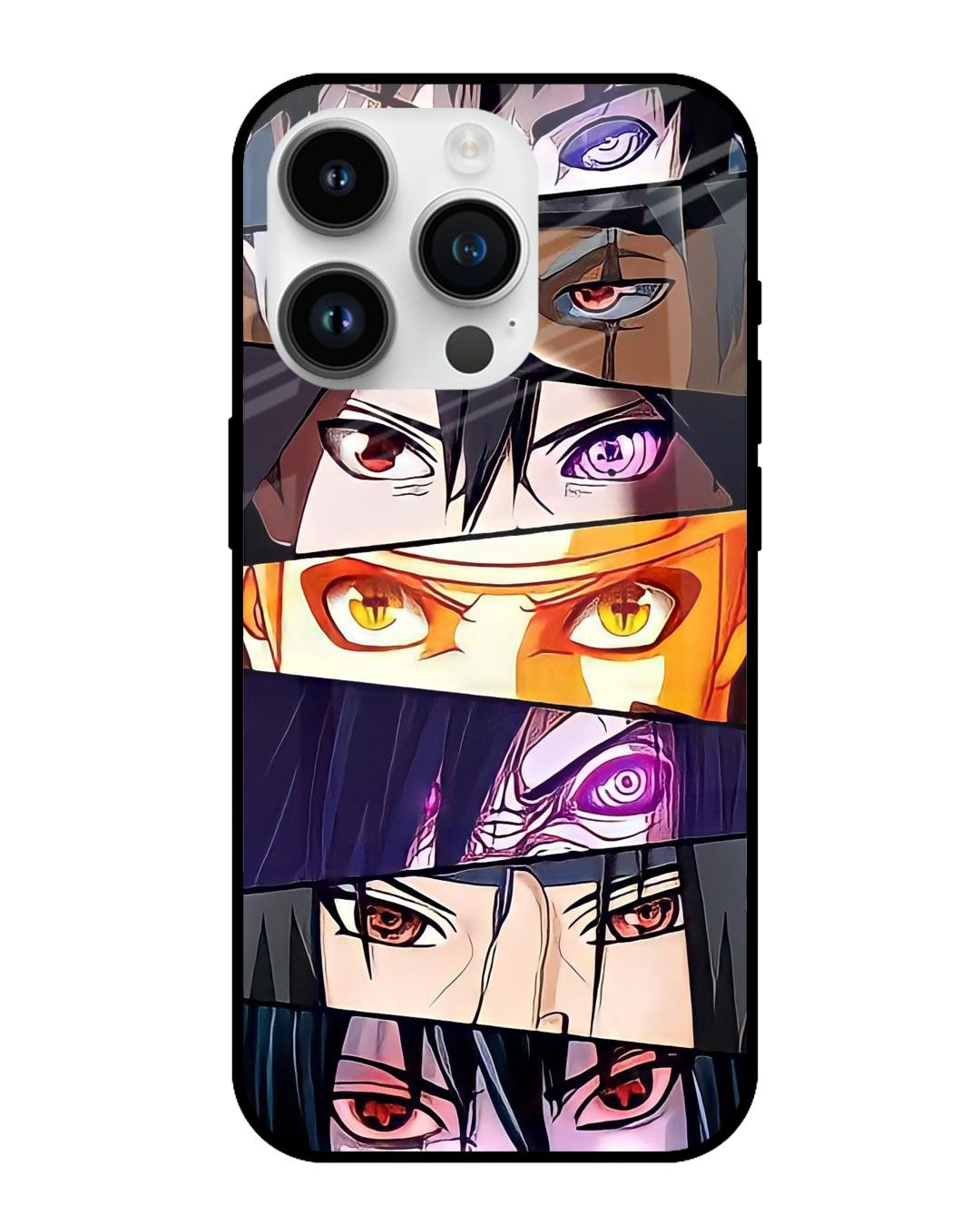Casotec Anime Naruto Eye Design 3D Printed Hard Back Case Cover for Apple iPhone  14 Pro Max  JioMart