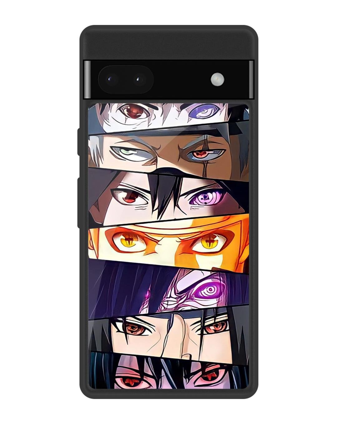 Buy Anime Eyes Premium Glass Case for Google Pixel 6a Shock Proof