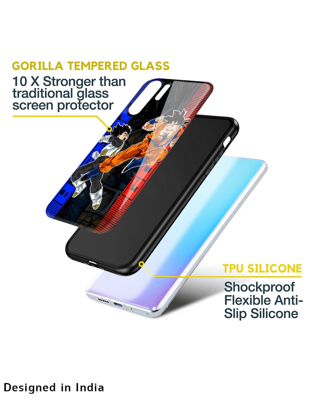 Shop Anime Fight Premium Glass Case for Apple iPhone 7 (Shock Proof,Scratch Resistant)-Design