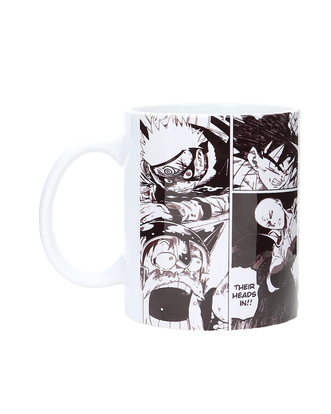 Shop Anime Manga Ceramic Mug,  (320ml, White, Single Piece)-Back
