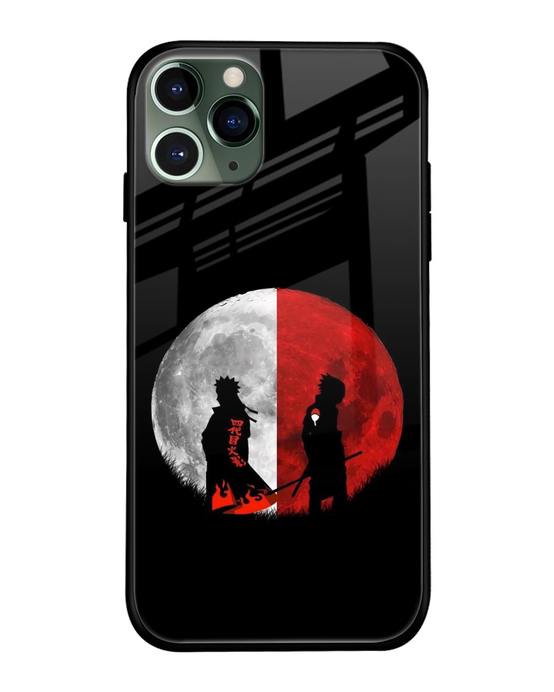 Buy Anime Red Moon Premium Glass Case for iPhone 11 Pro Max Shock Proof  Scratch Resistant Online in India at Bewakoof