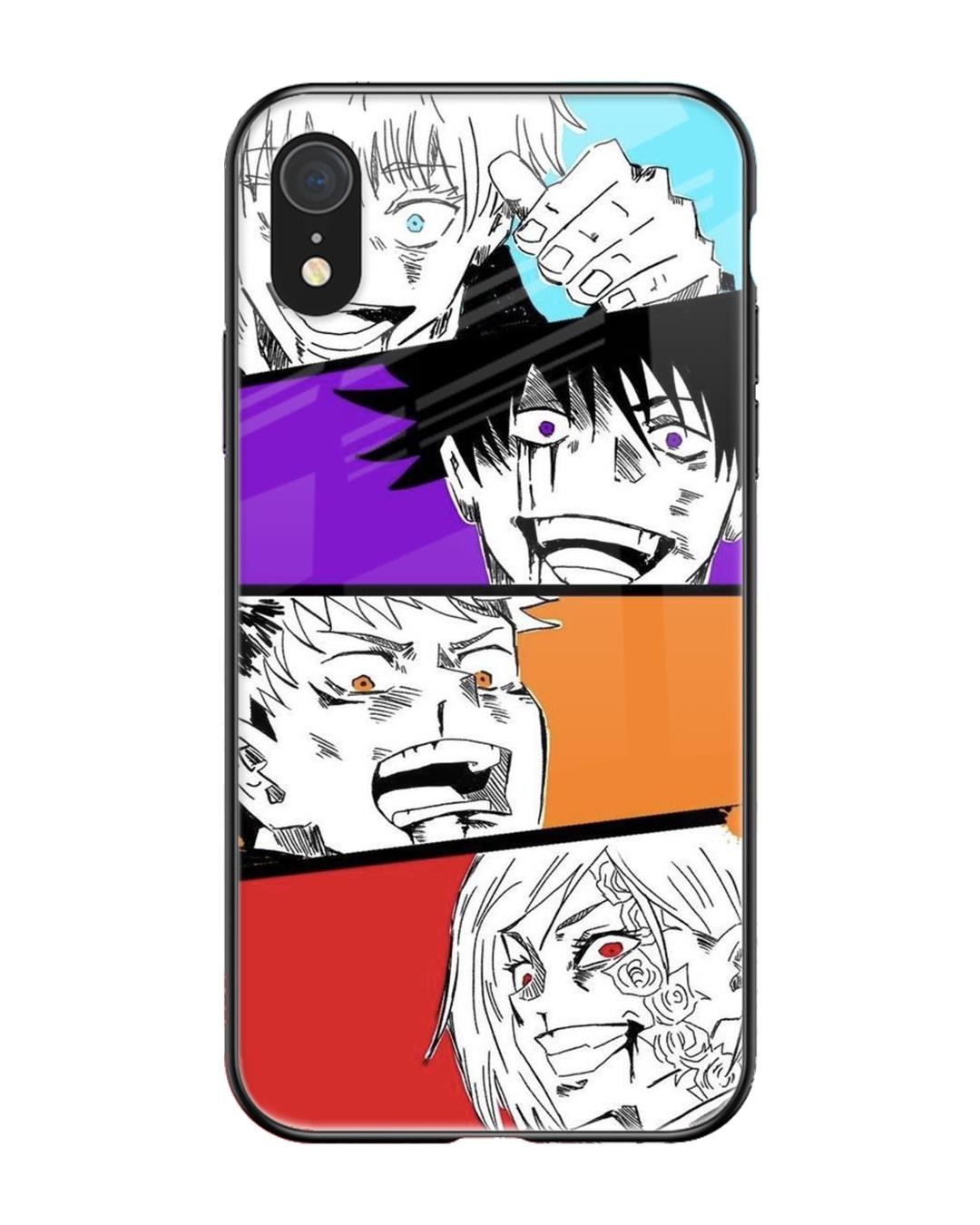 WallCraft Back Cover For APLLE iPhone XR NARUTO ANIME NEON