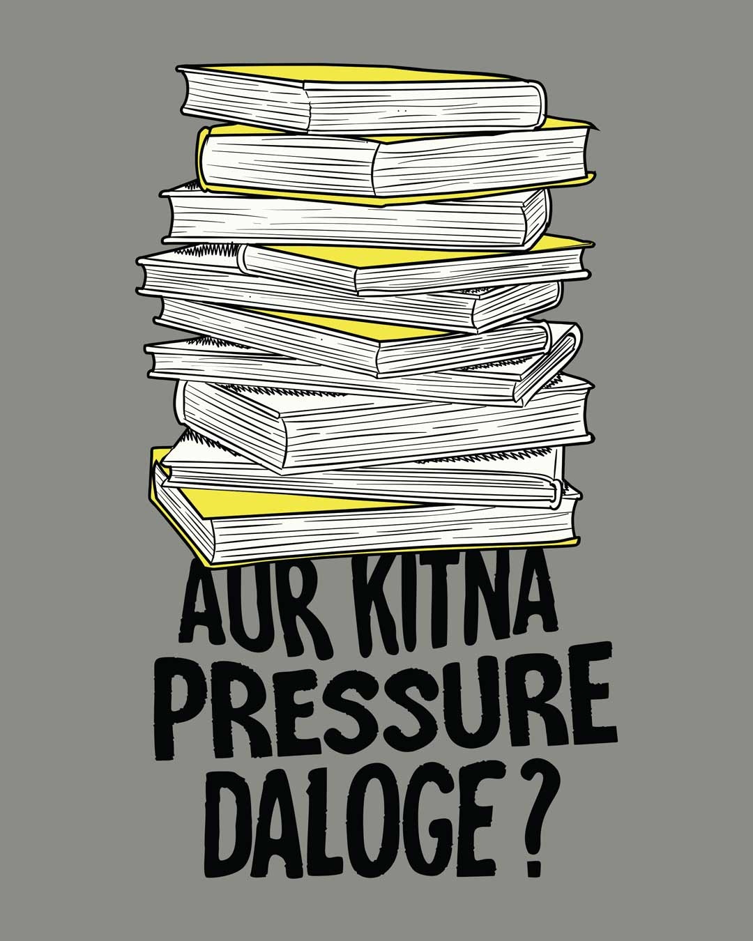 Shop Aur Kitna Pressure Boyfriend T-Shirt