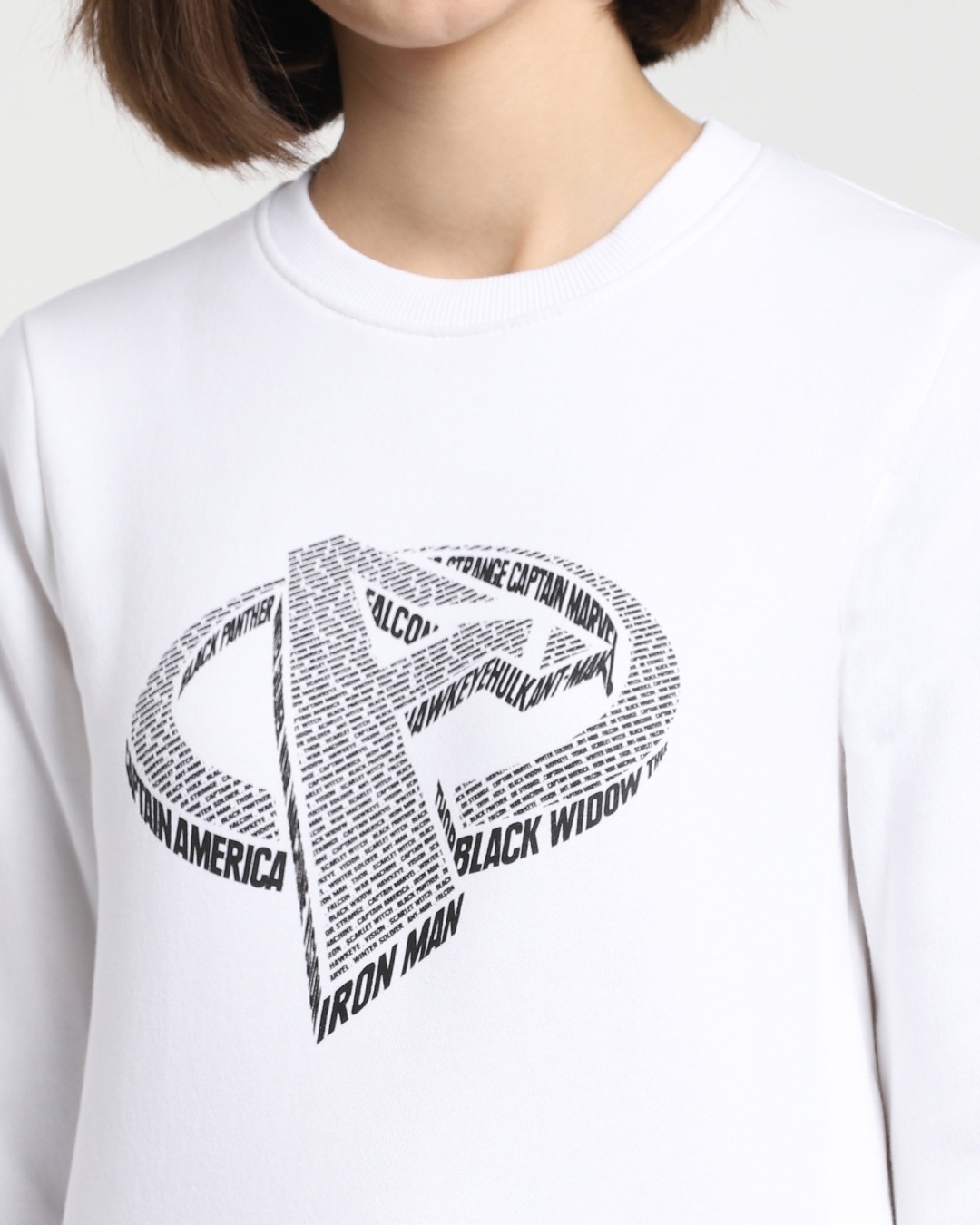 Shop Avengers 3D Fleece Sweatshirt