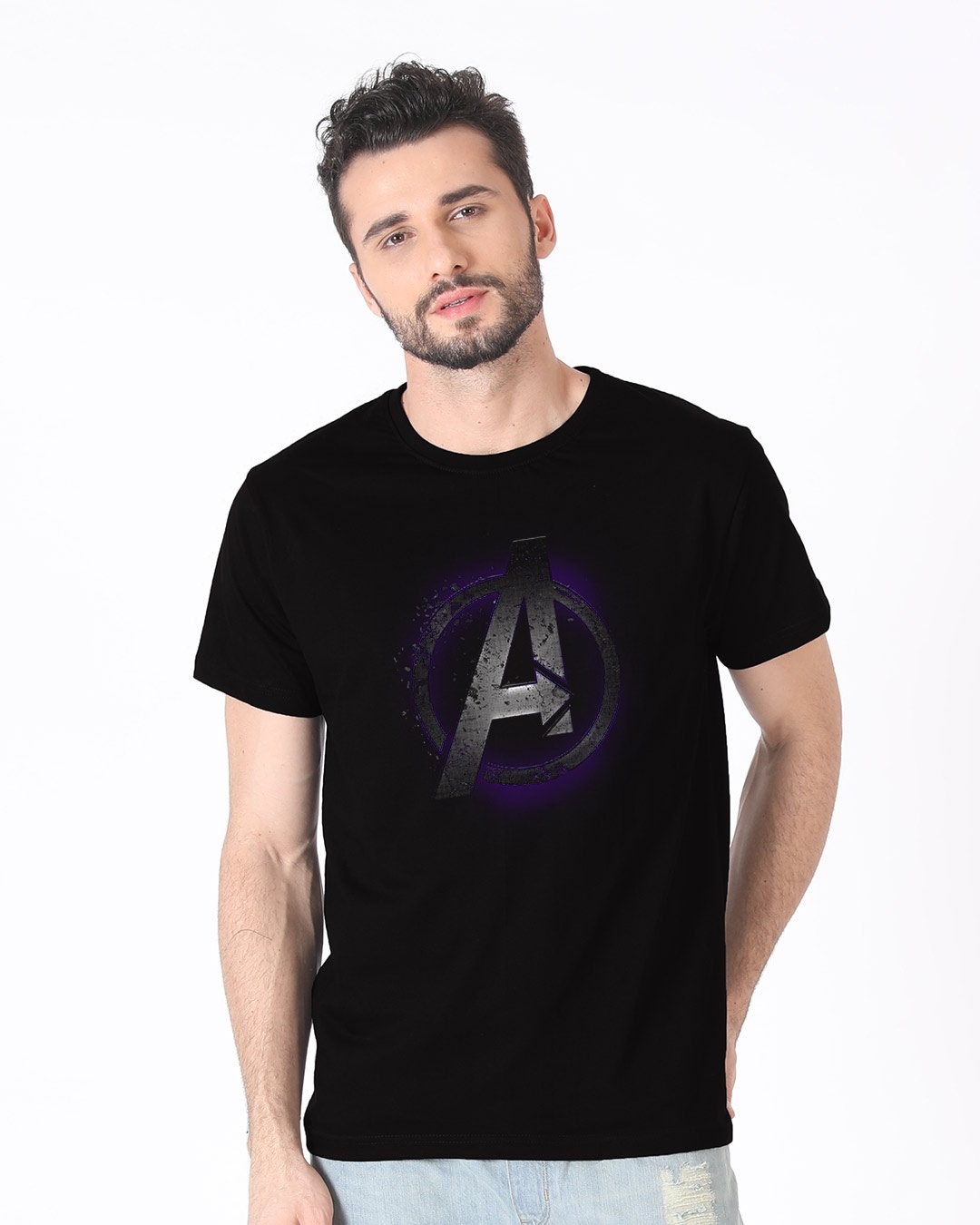 Shop Avengers Endgame Half Sleeve T-Shirt (AVL)-Back