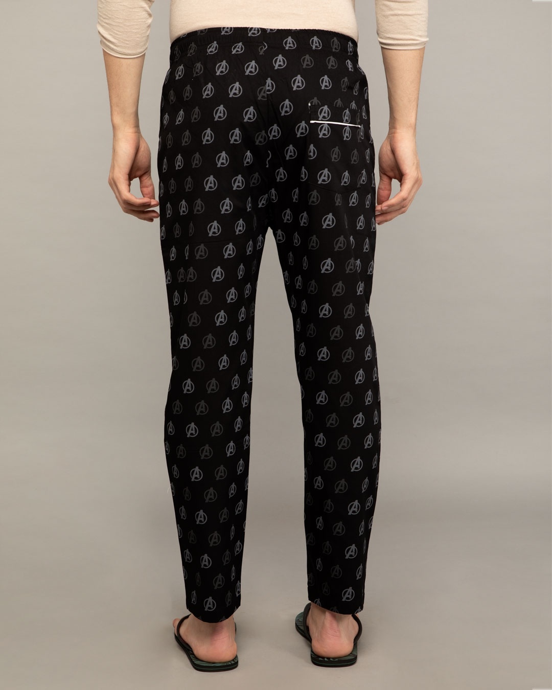 Shop Avengers Logo Only All Over Printed Pyjama (AVL)-Design