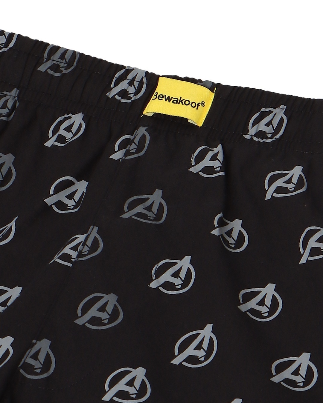 Shop Avengers Logo Only All Over Printed Pyjama (AVL)