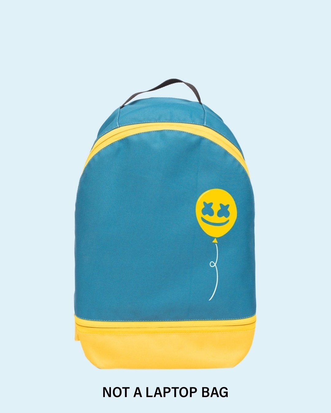 Shop Balloon Happier Printed Small Backpack-Front