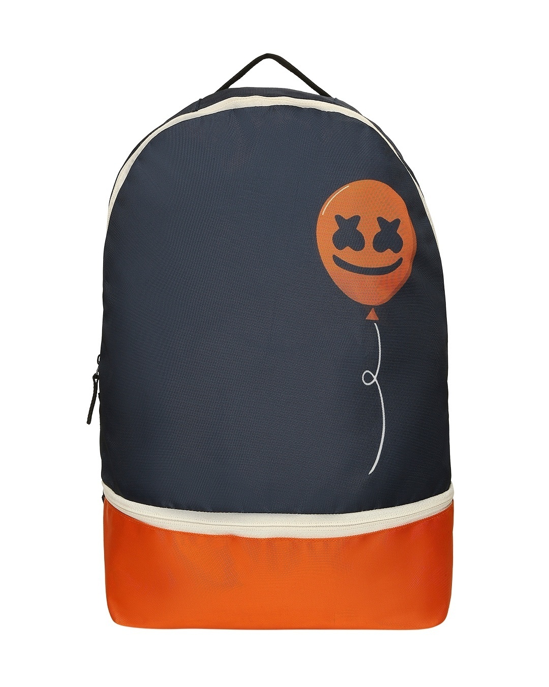 Shop Balloon Happier Printed Small Backpack-Front