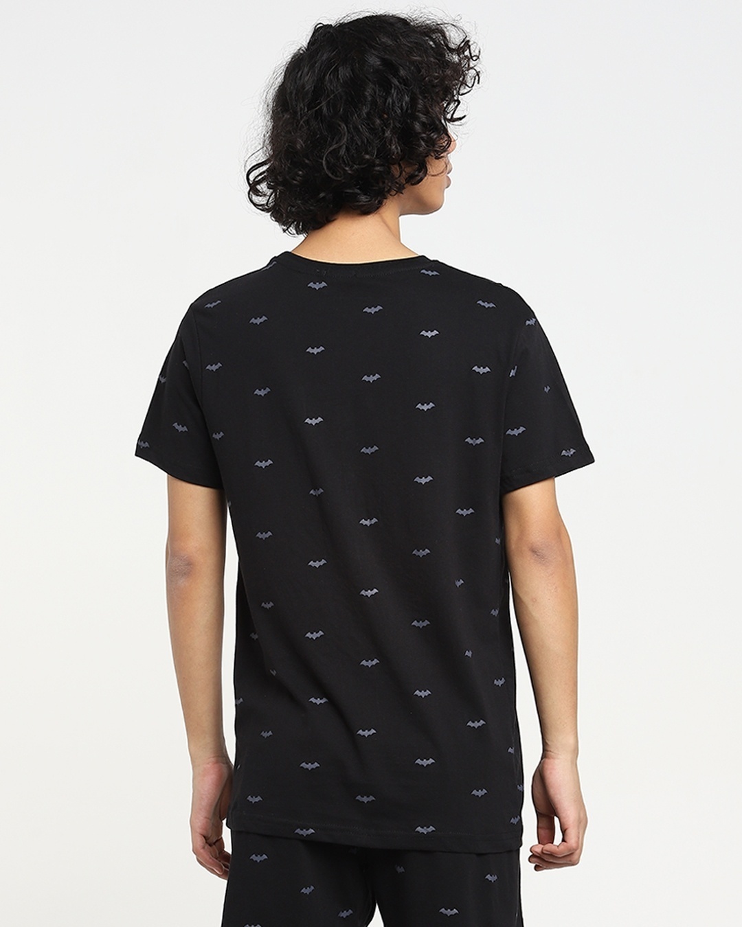 Shop Batman Minimal Half Sleeves AOP T-Shirt-Design