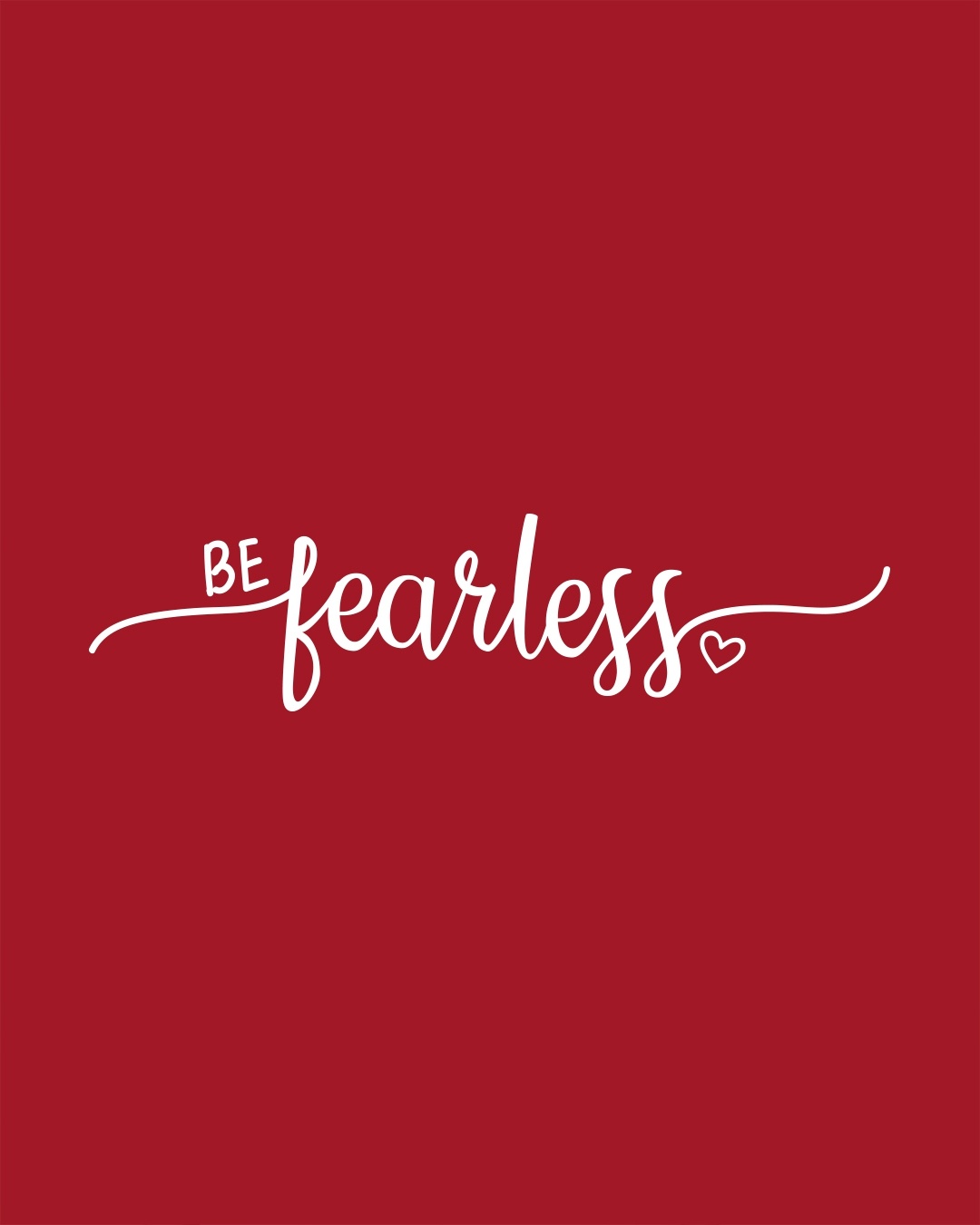 Shop Be Fearless Scoop Neck Full Sleeve T-Shirt-Full